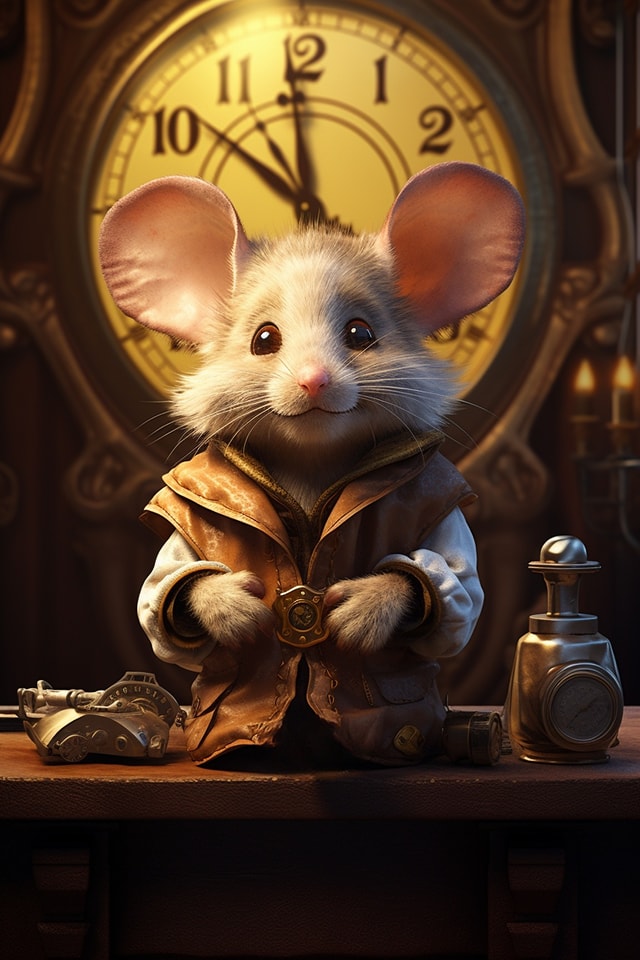 The clockwork mice - Mythical Designs