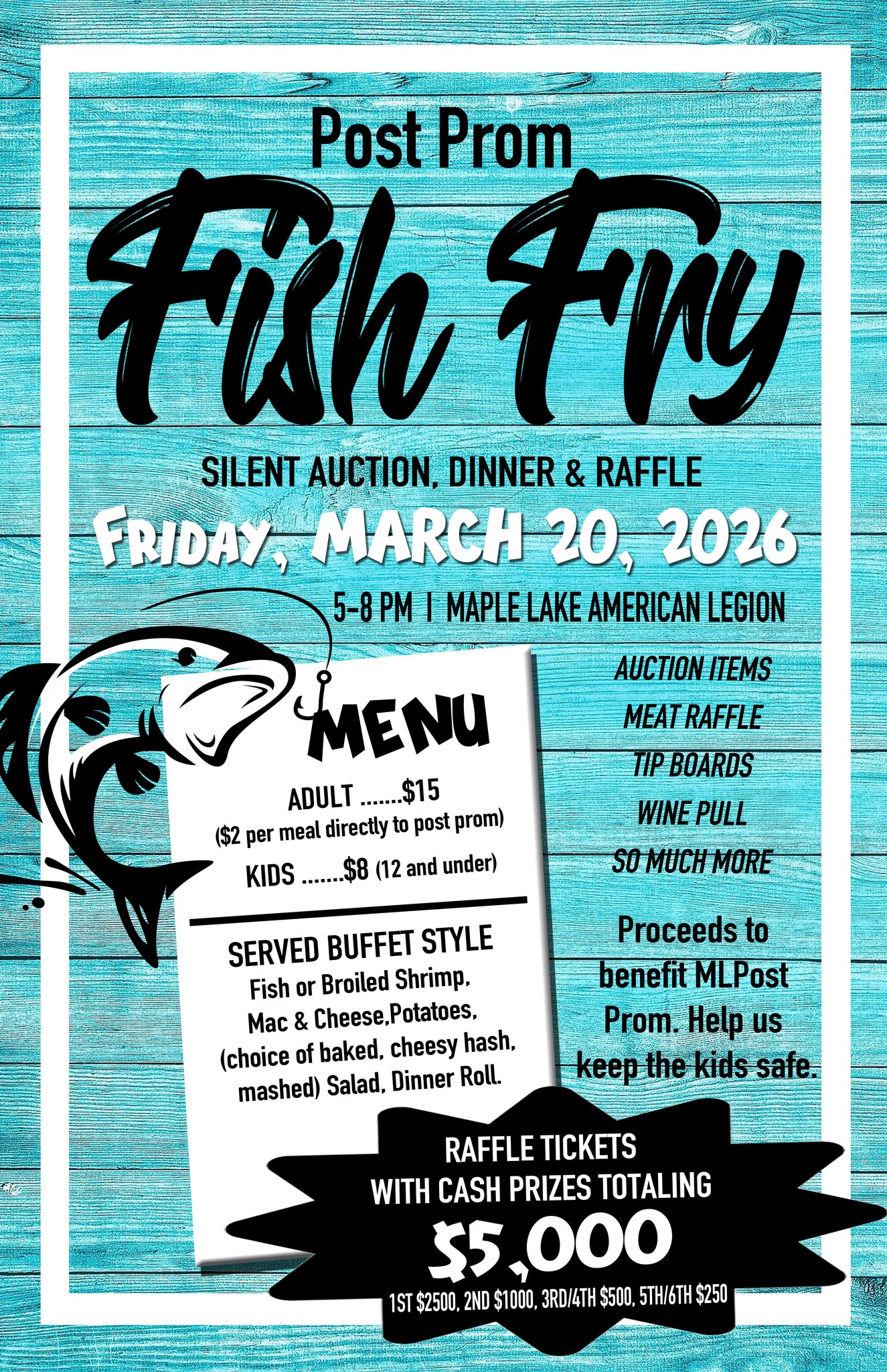 Maple Lake POST Prom 2026 Fundraiser