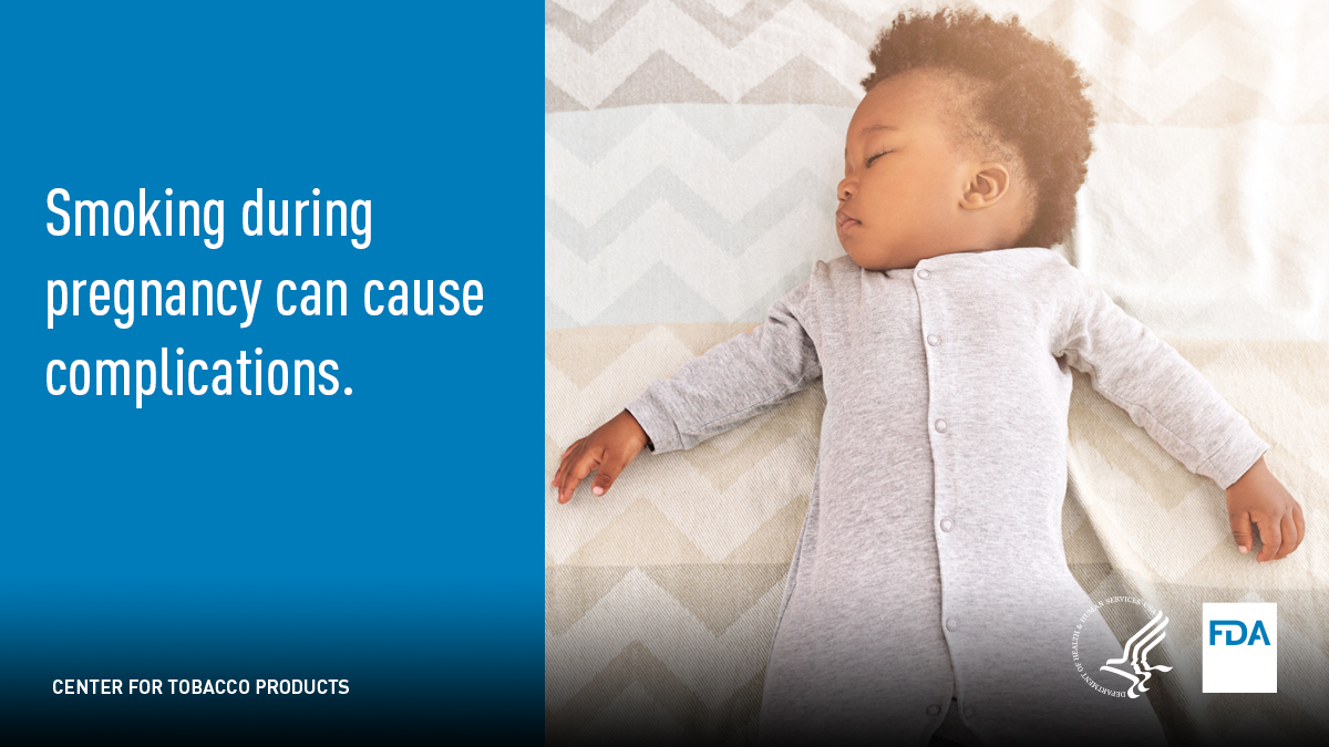Smoking during pregnancy can cause complications such as premature birth  and babies with low birth weight. During World Prematurity Day, plan for a  smoke-free pregnancy with free tips and resources at  https://women.smokefree.gov