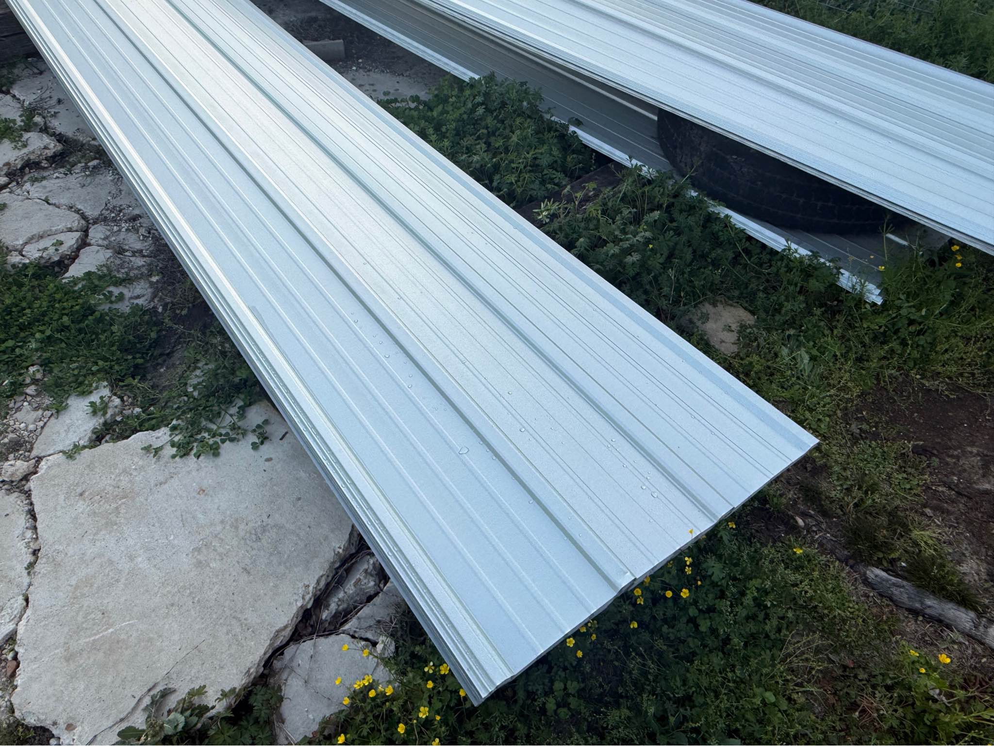 29Ga Galvalume Metal Sheets 12’ 14’ all $2/ft BRAND NEW - Miscellaneous ...