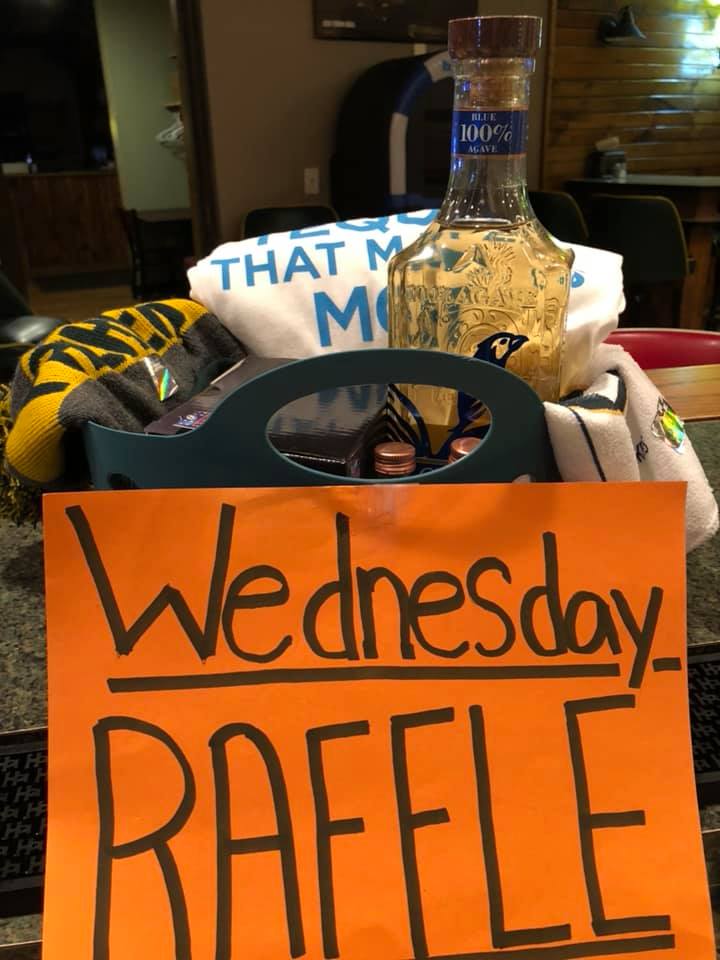Todays raffle... - Old Town Hall Sports Bar & Restaurant