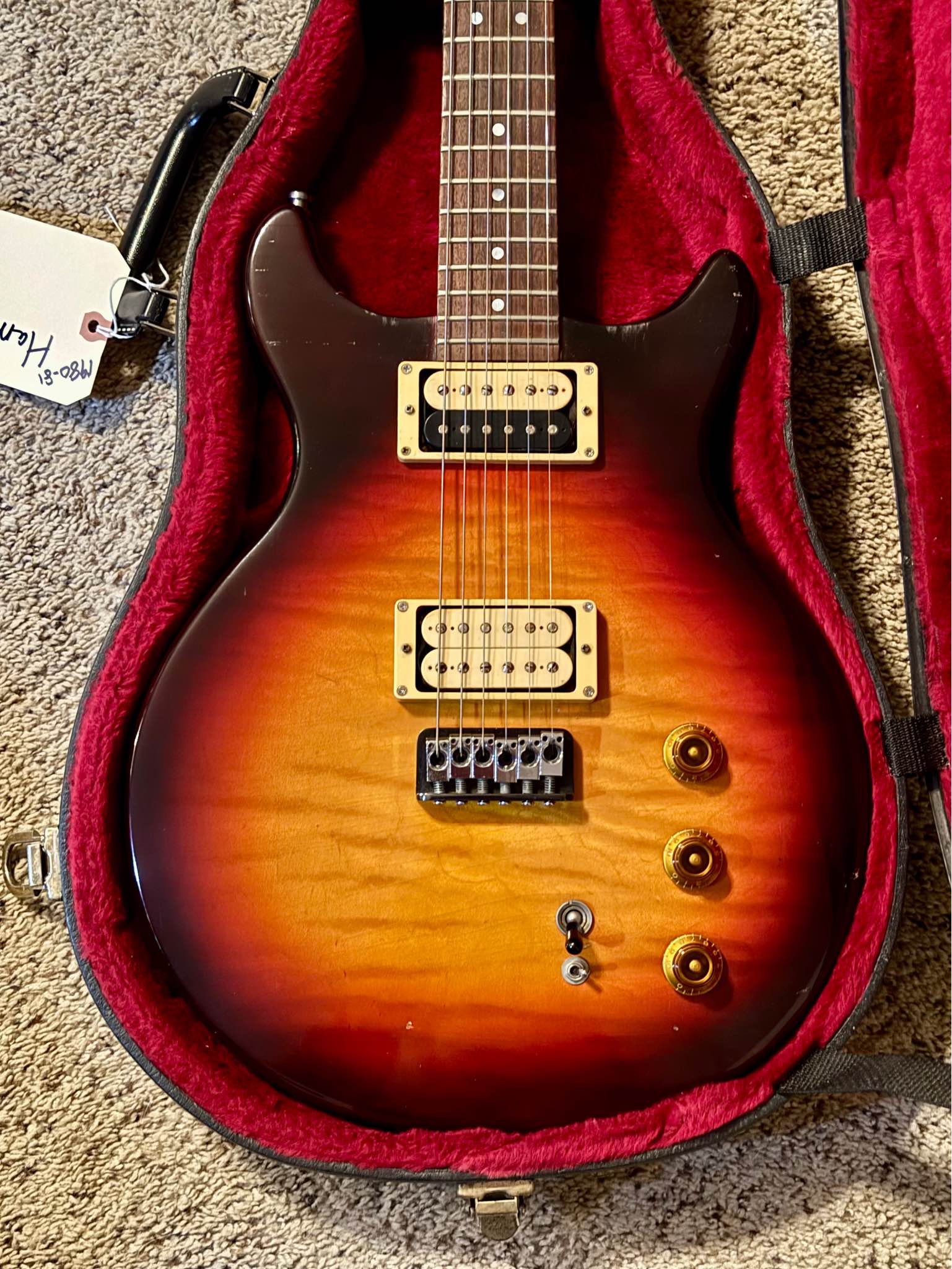 Check out this 1980 Hamer Special Electric Guitar in Natural — a