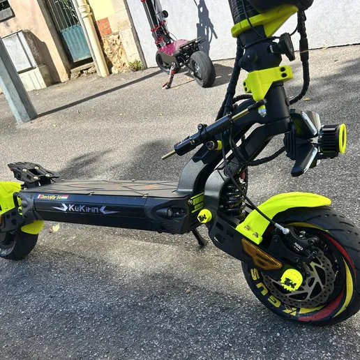 Garde-boue Avant Et Arrière Pour Kukirin G2 Master – Plastique Noir, Anti-boue, Facile à Poser