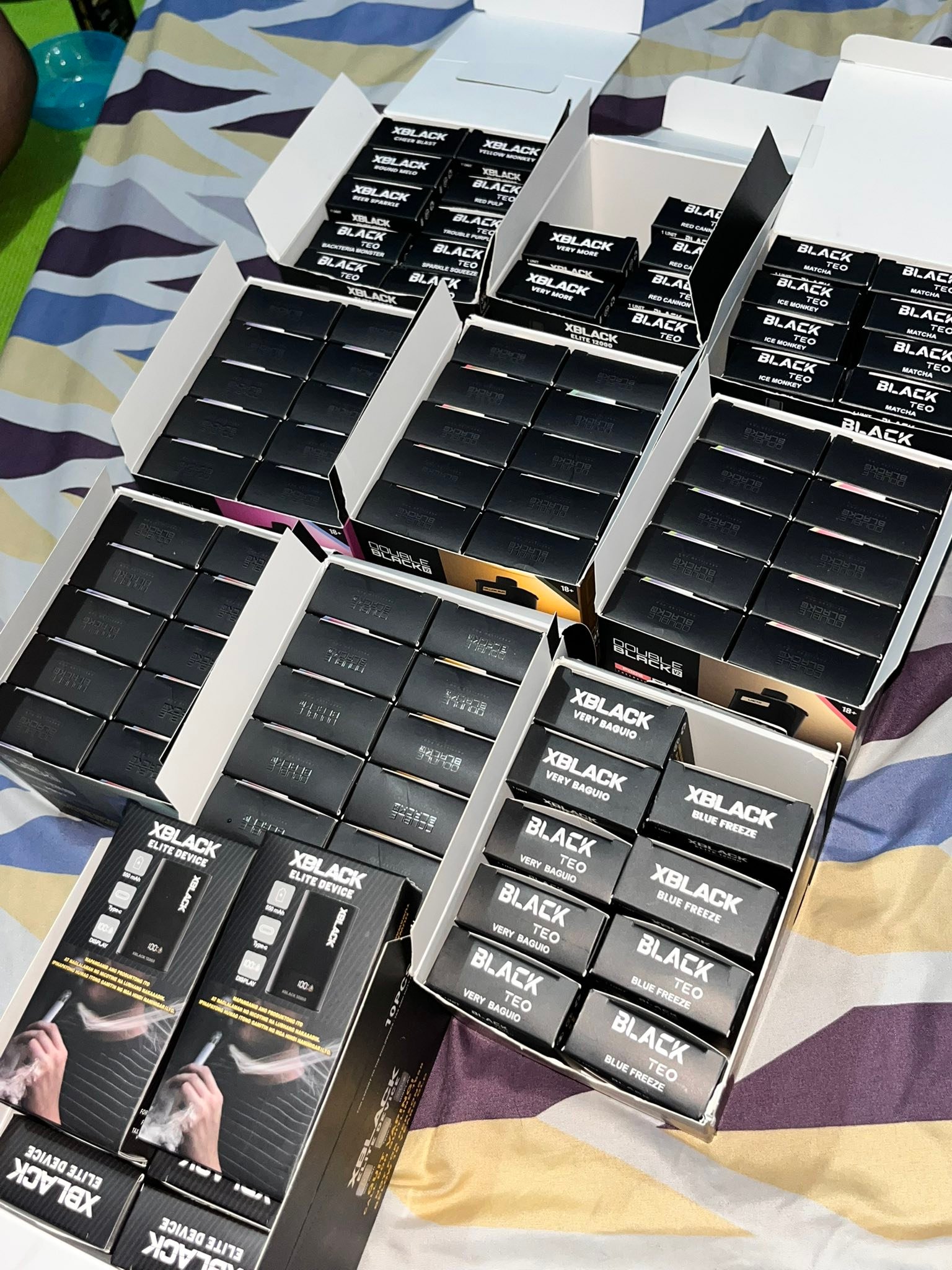 XBLACK, TEO, DOUBLE BLACK PODS AND DEVICE AVAIL!