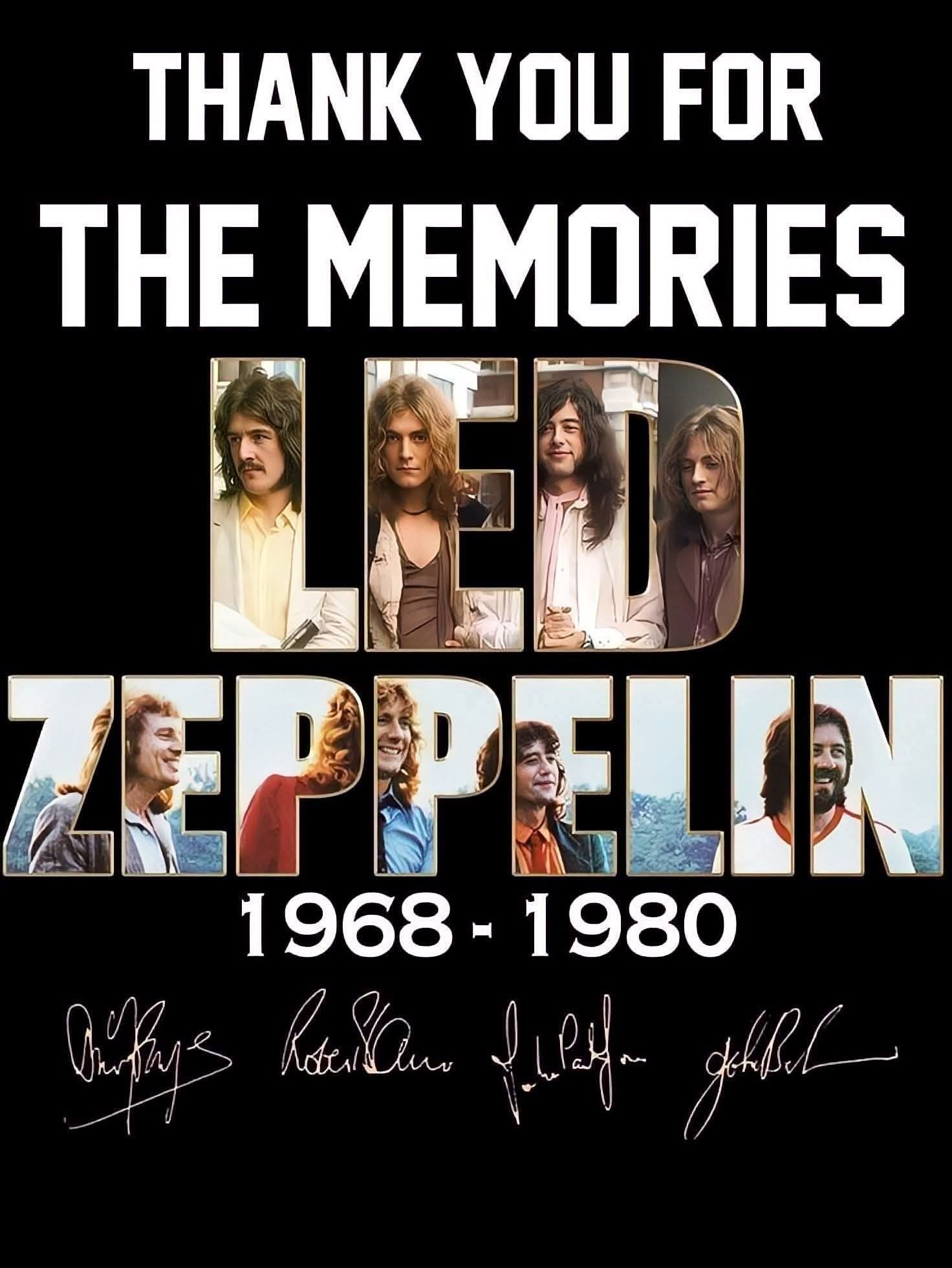 LED ZEPPELIN legendary rock band 1968-1980