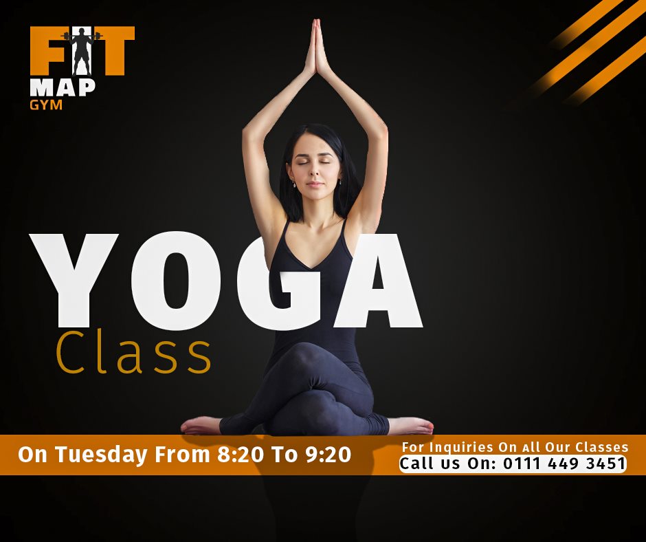 Fit Map Gym - Yoga class Let’s learn together that every...