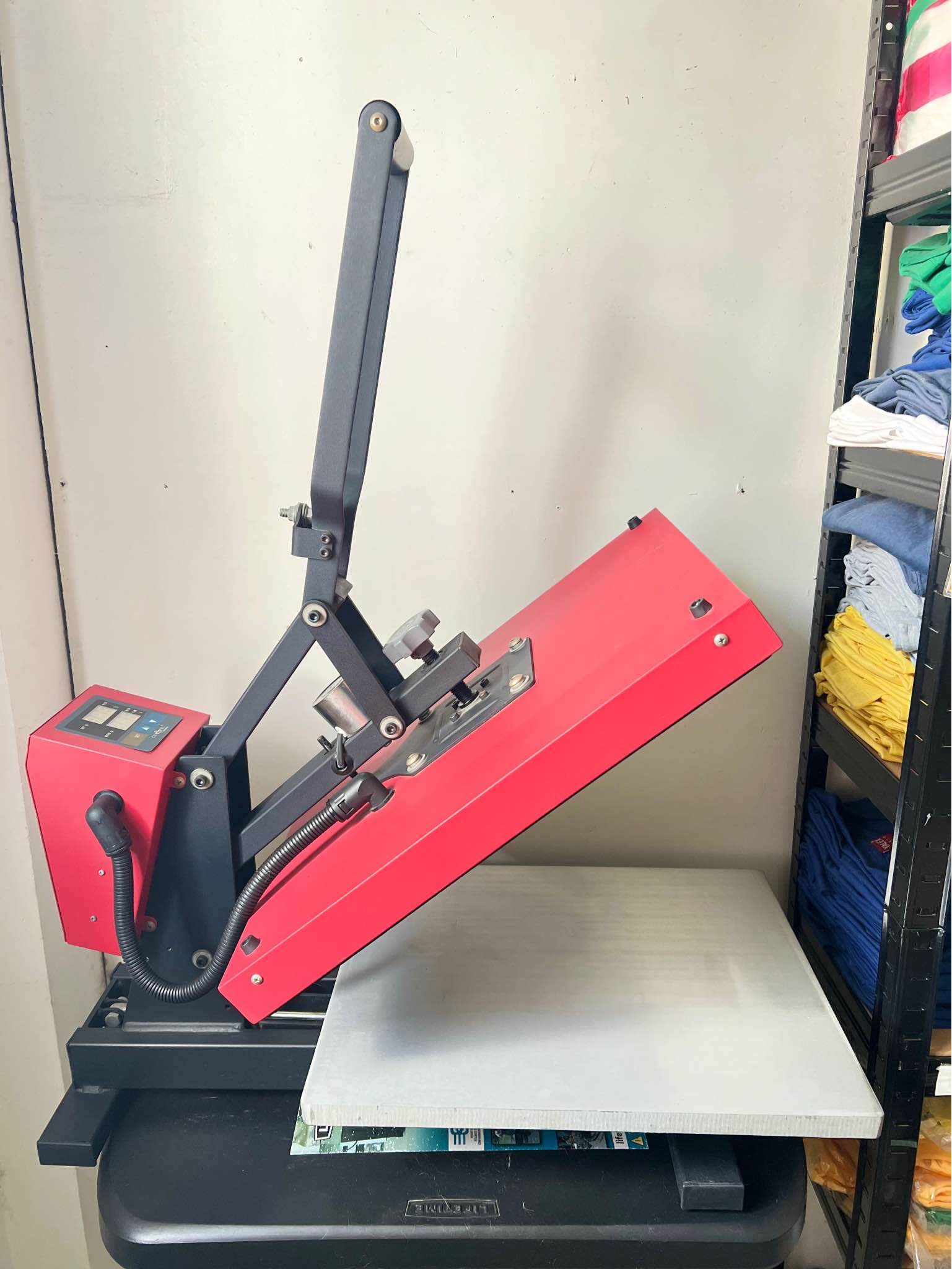 A3 CUYI Heat Press Machine (Heavy Duty Auto-Open / Manual Clam Type ...