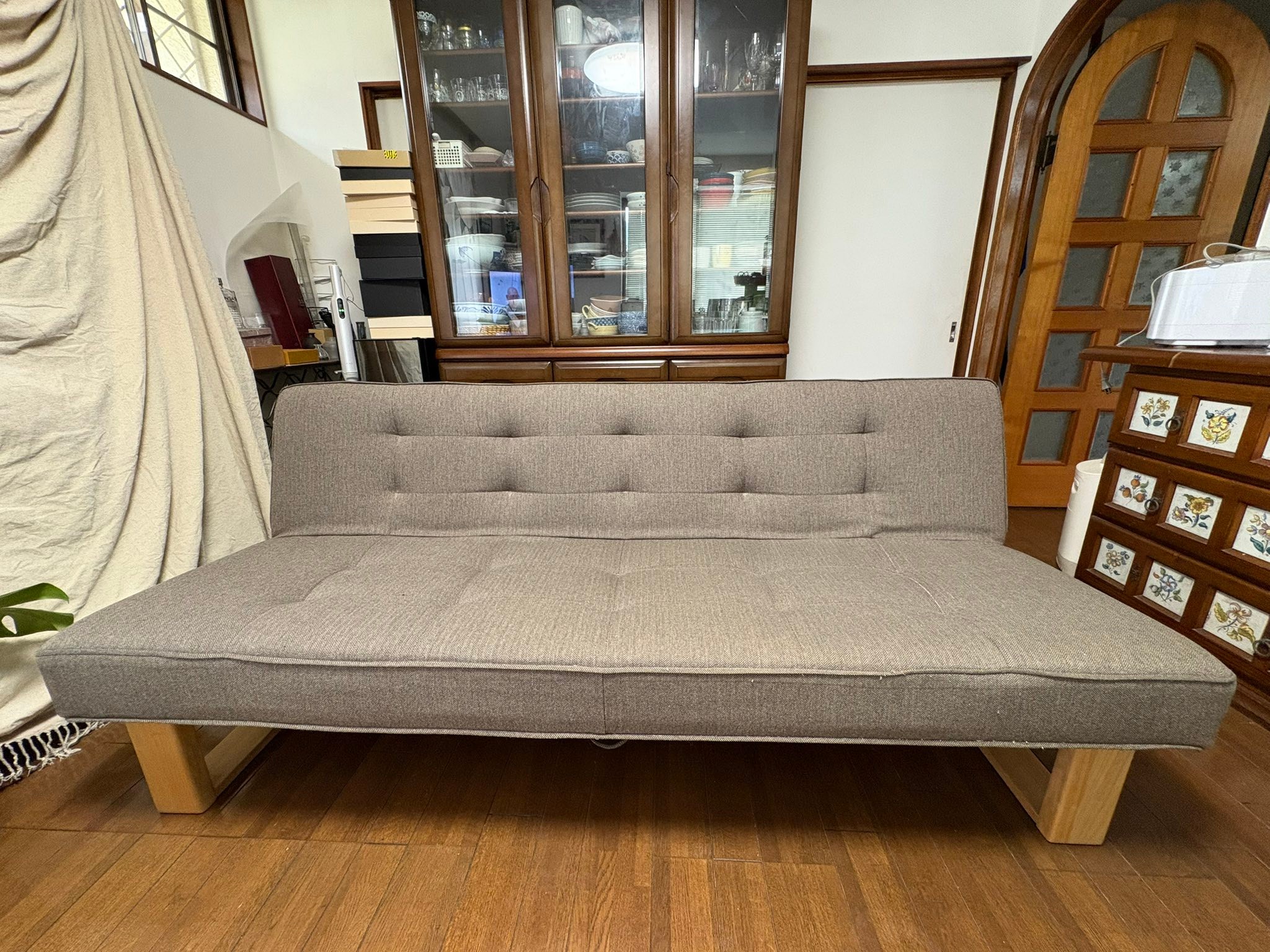 無印良品のソファーベッド譲ります。 10年以上前に購入しましたが余り 