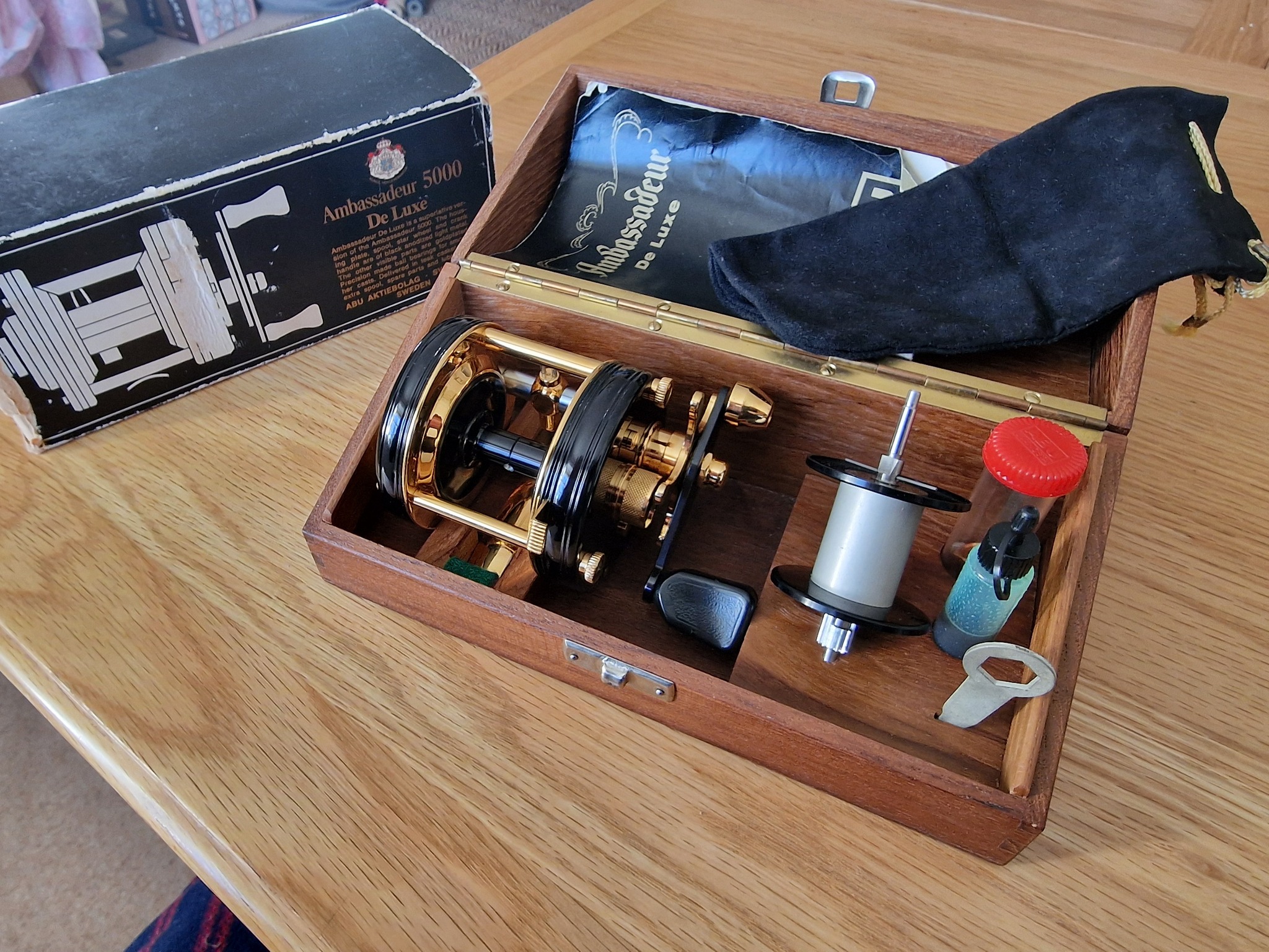 What year is ABU Ambassadeur 5000 CDL reel made?