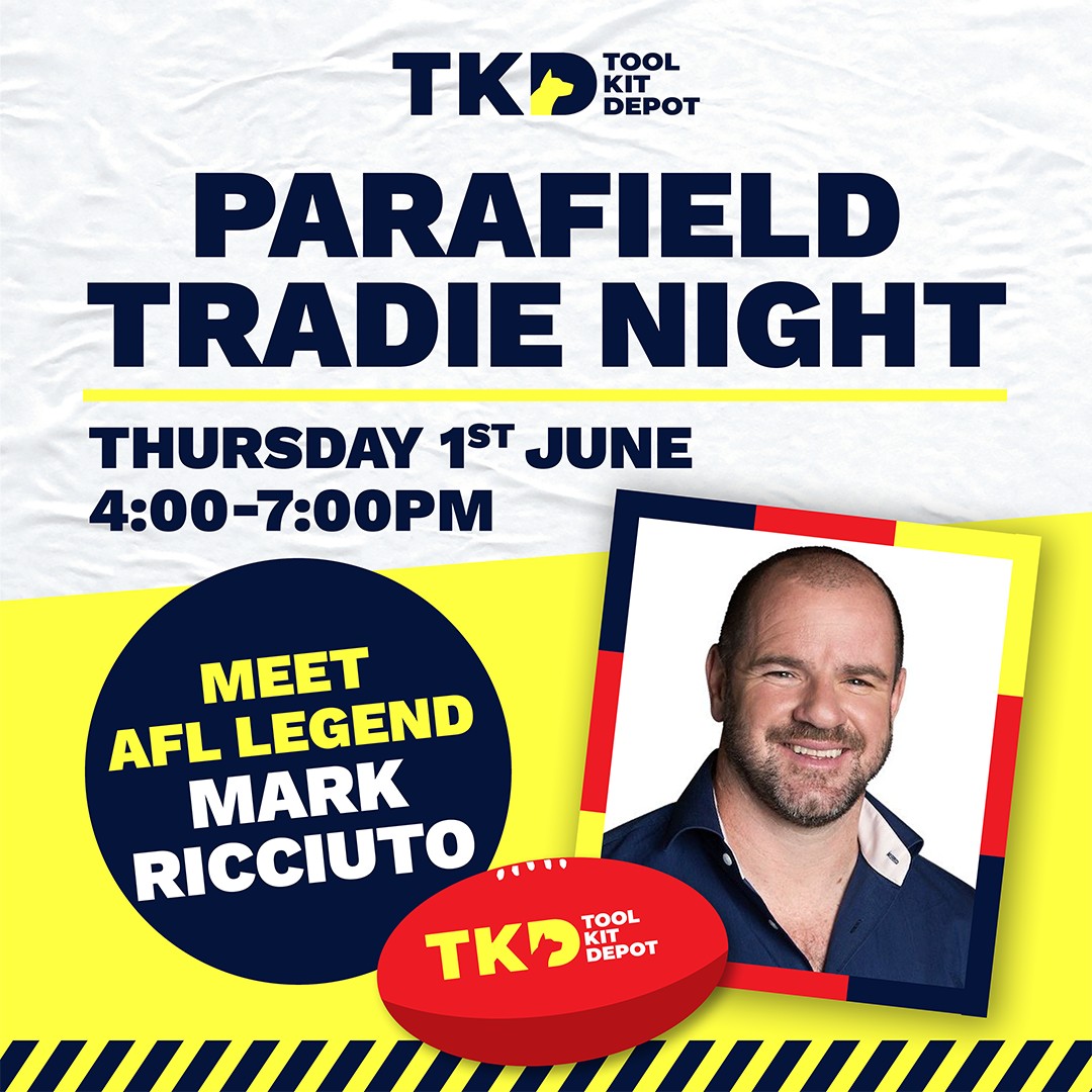 Tool Kit Depot - Legendary AFL player Mark Ricciuto will... | Facebook