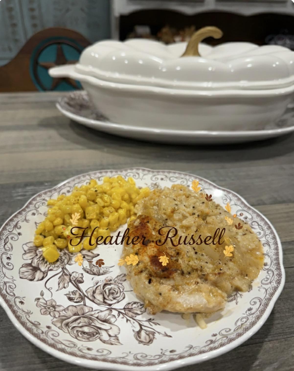 Heather Russell - Baked Chicken & Rice Recipe ⬇️ Recipe:... | Facebook
