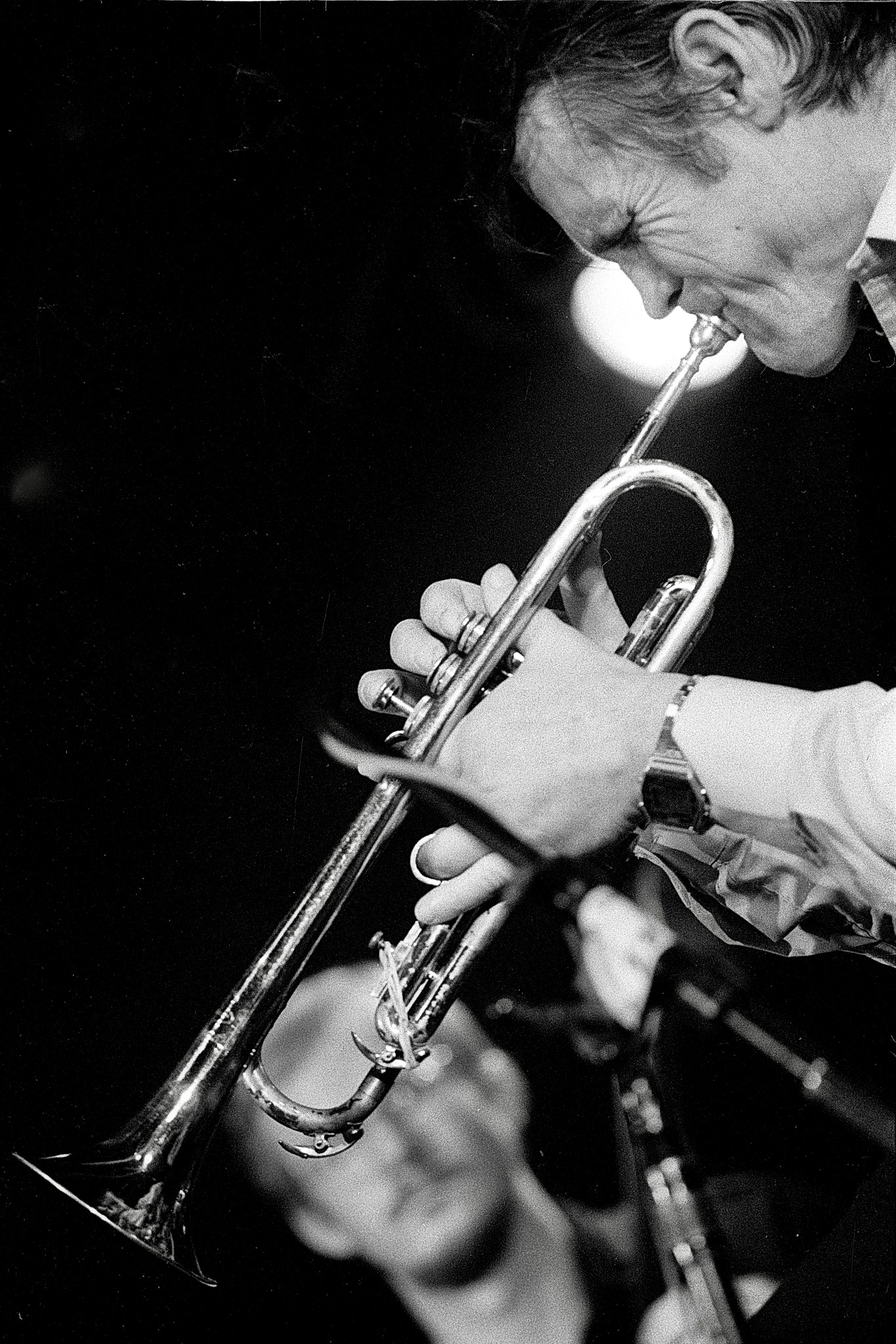 Chet Baker photo by Pieter Boersma, International Jazz Festival 