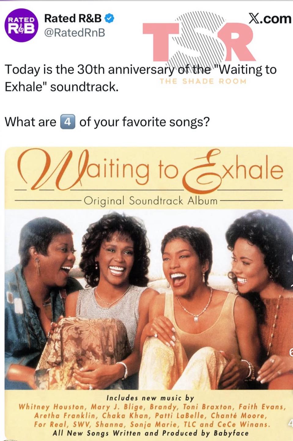 Happy 30th Anniversary to the 'Waiting To Exhale' Soundtrack