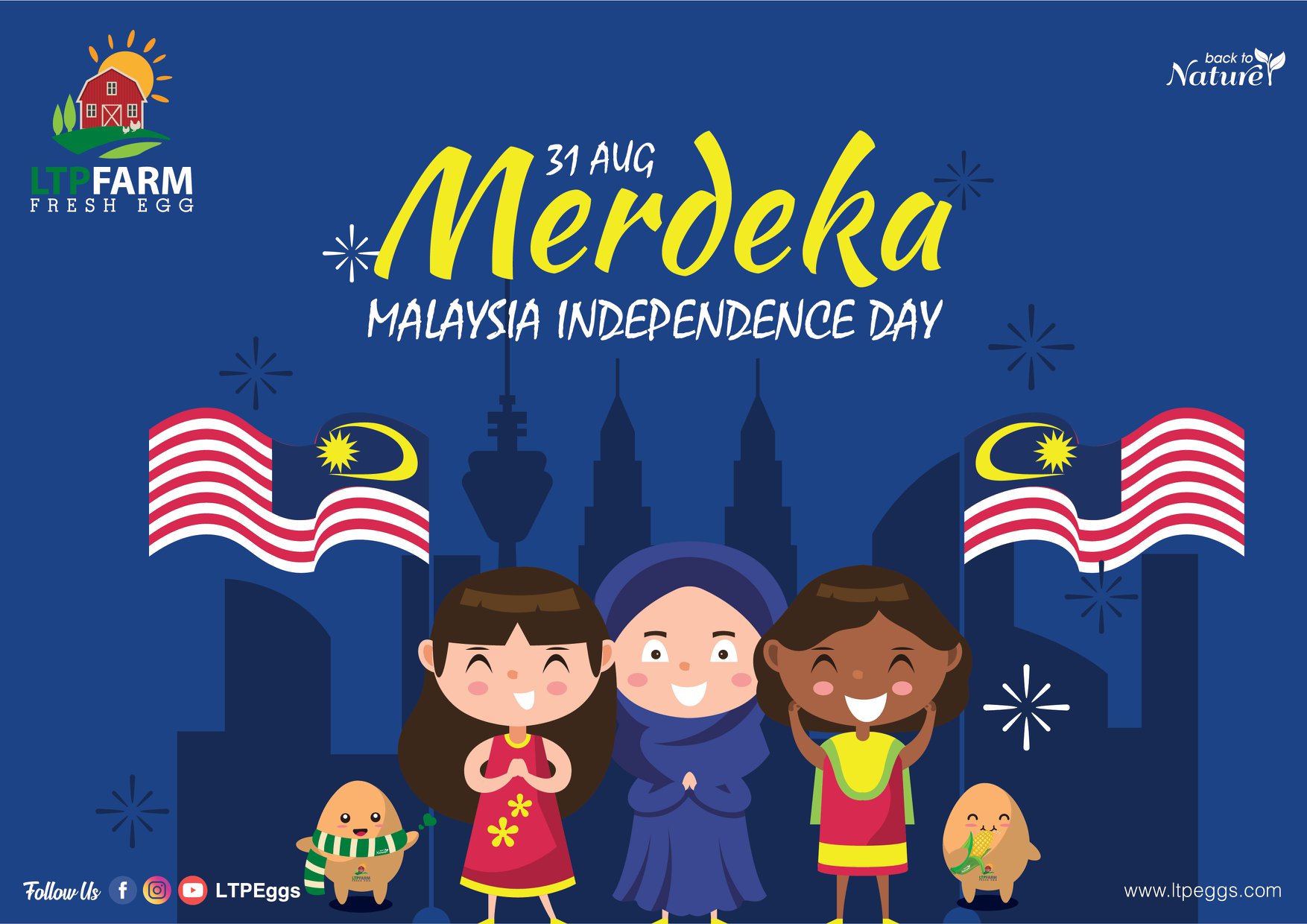 LTP Eggs - Let's celebrate Merdeka Day together🥳🥳🥳 DON'T... | Facebook