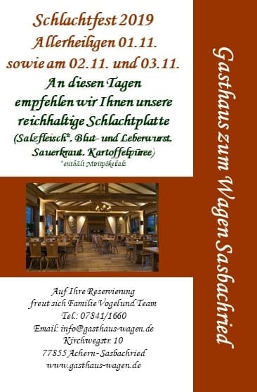 Gasthaus Wagen Photos Sasbachried Baden Wurttemberg Germany
