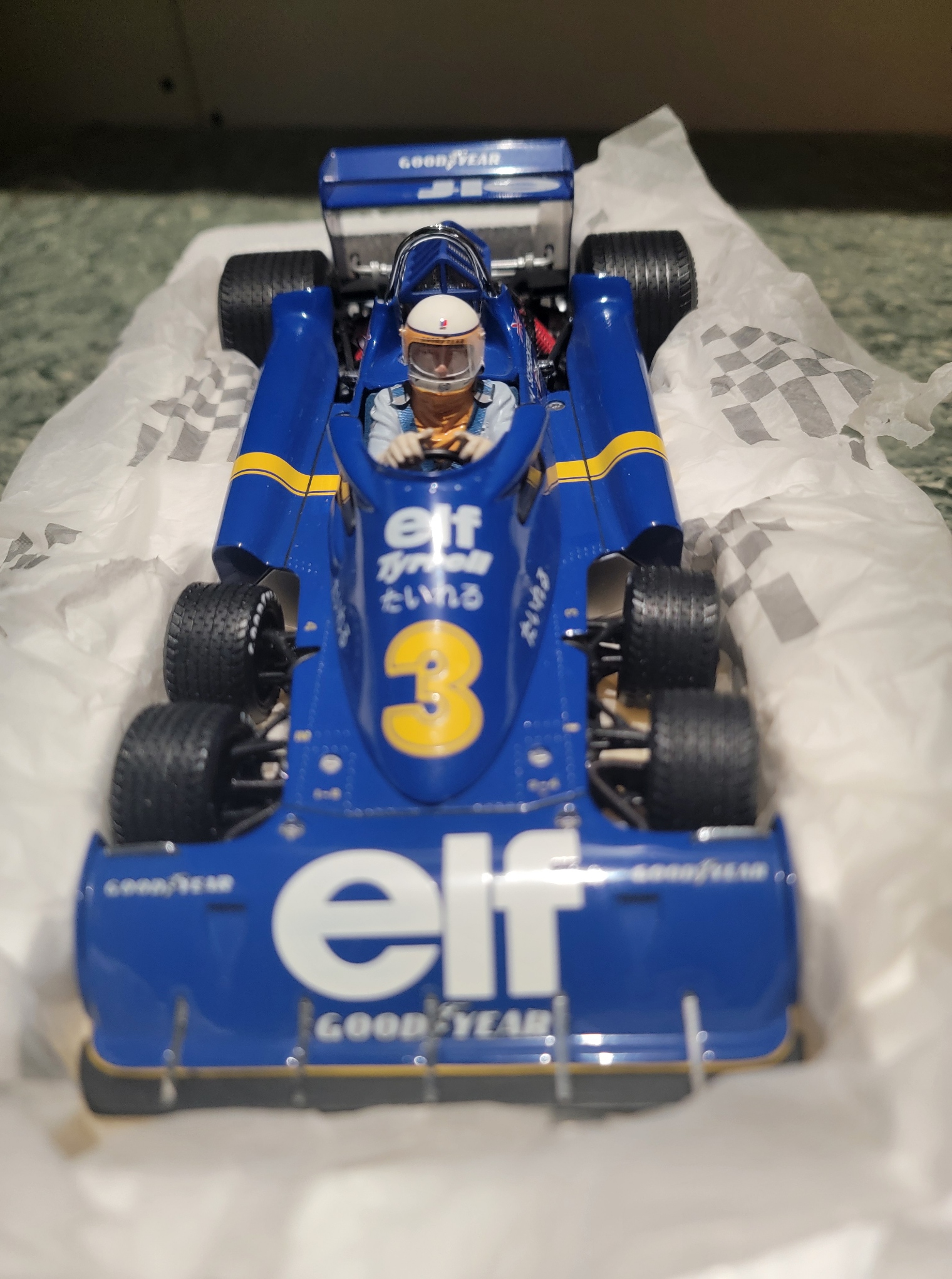 Tyrrell P34 six wheeler car collection