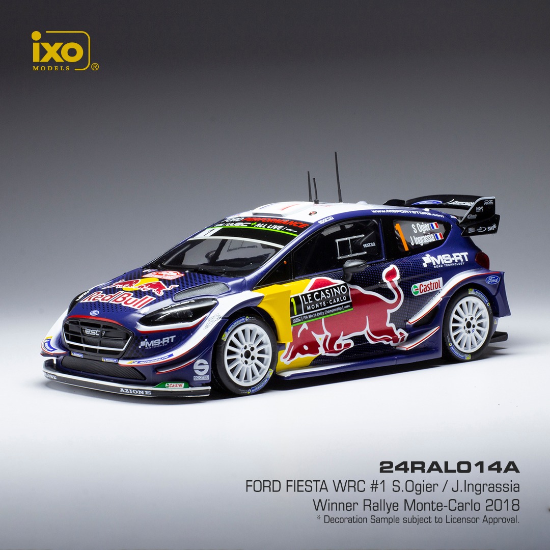 RAM694 FORD FIESTA WRC #46 V. Rossi / C. Cassna Winner Monza Rally