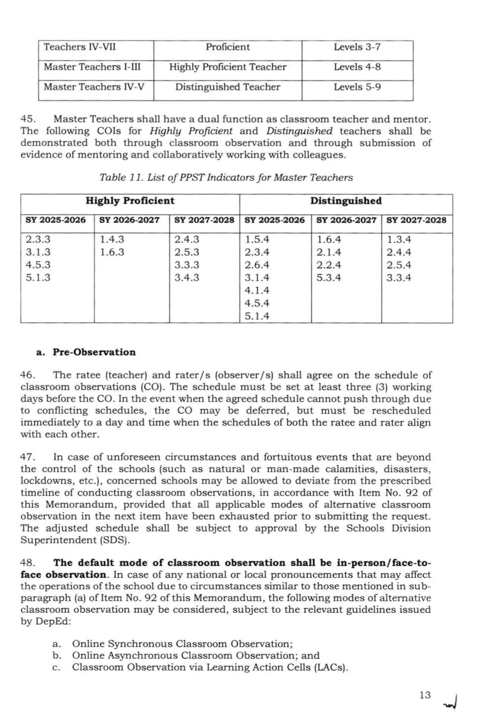 Classroom Observation DepEd Order: Guidelines, Reforms, and Requirements
