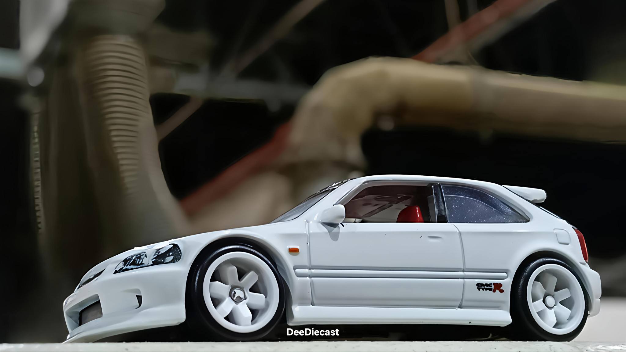 Sleek 1993 Honda Civic Coupe EX Hot Wheels premium model