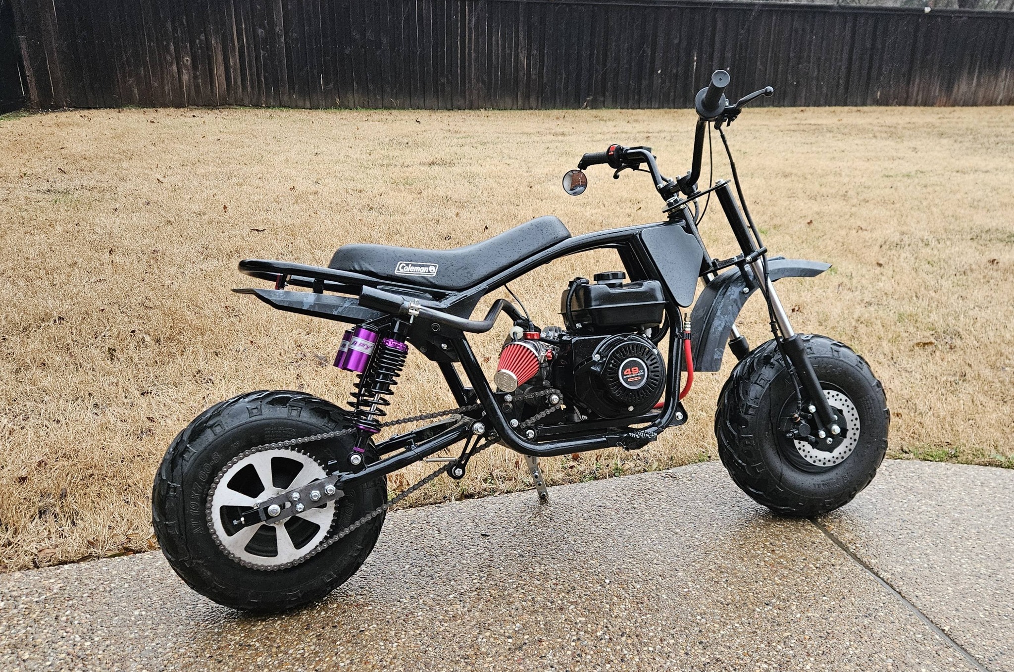 coleman mini bike extended swing arm 4in 7/8in Frame Extension Kit for CT100U CT200U Are you searching for a way to enhance your Mega Moto 212 Minibike experience Coleman B200RSV Rear Suspension Lift