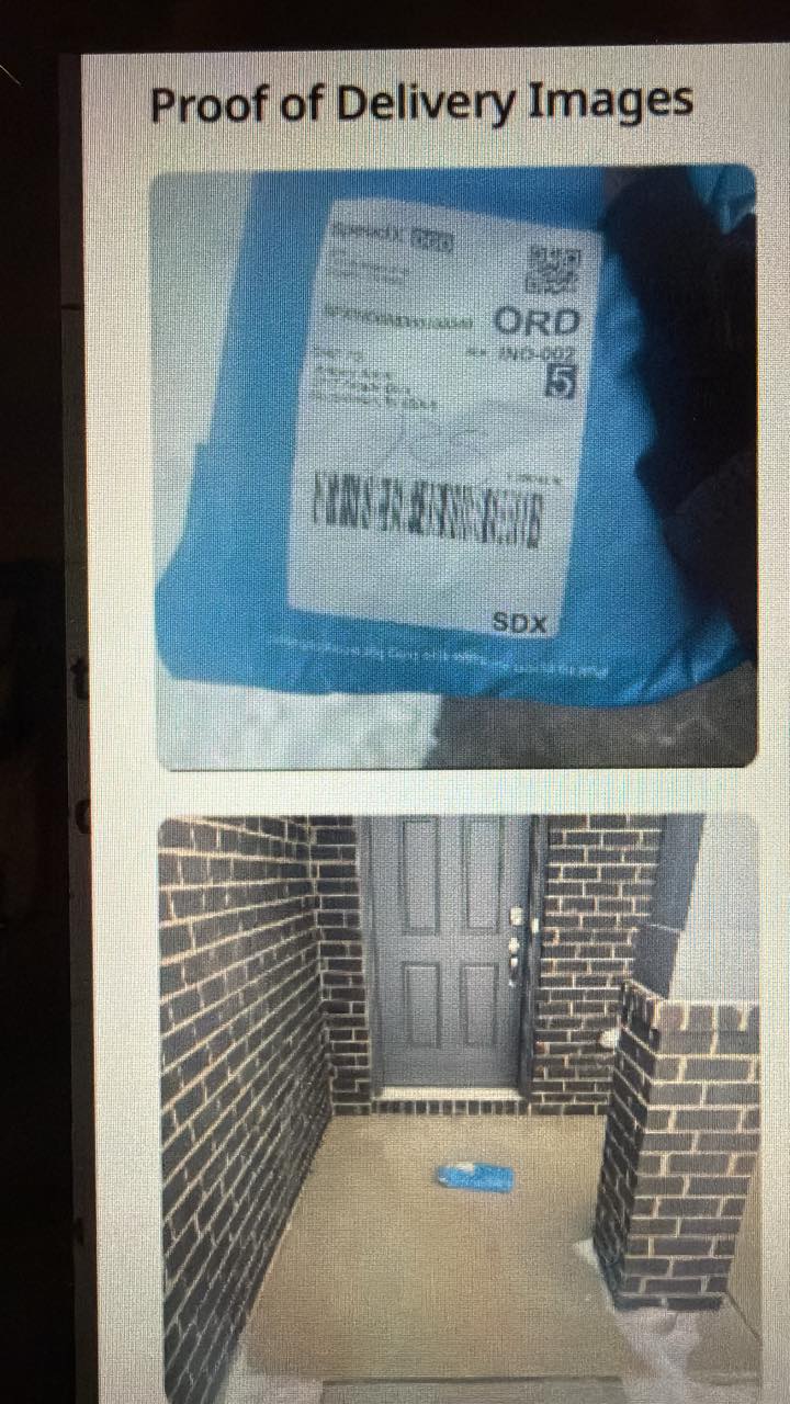 Lost package on porch in McCordsville - can you help?