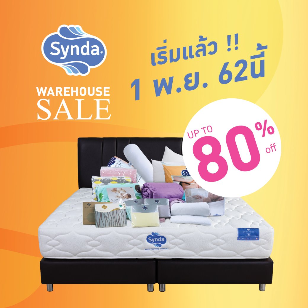 Synda Thailand - กลับมาอีกครั้งกับงานลดหนักครั้งใหญ่แห่งปี‼... | Facebook