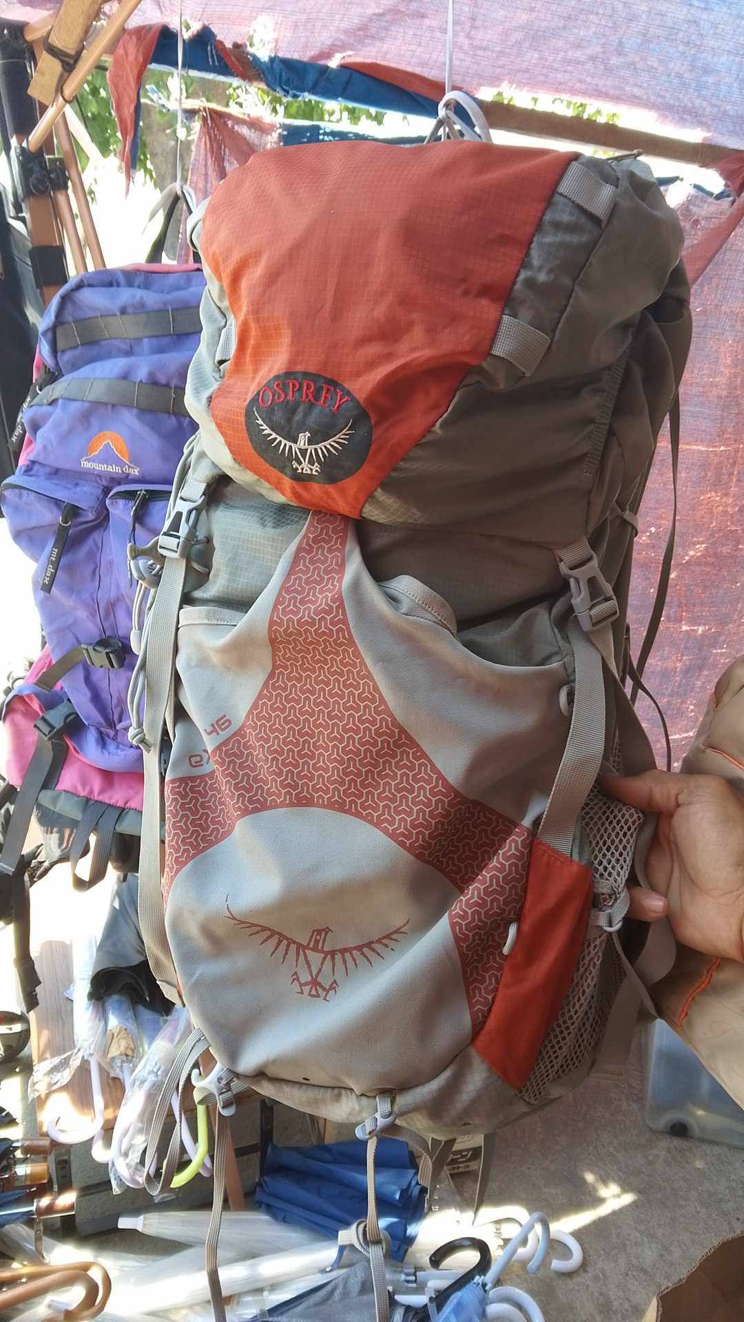 osprey backpack exos 46 48 Backpack, Tungsten Grey / S/M With the Sojourn Porter Travel Pack 46 L Presentation & Review of the