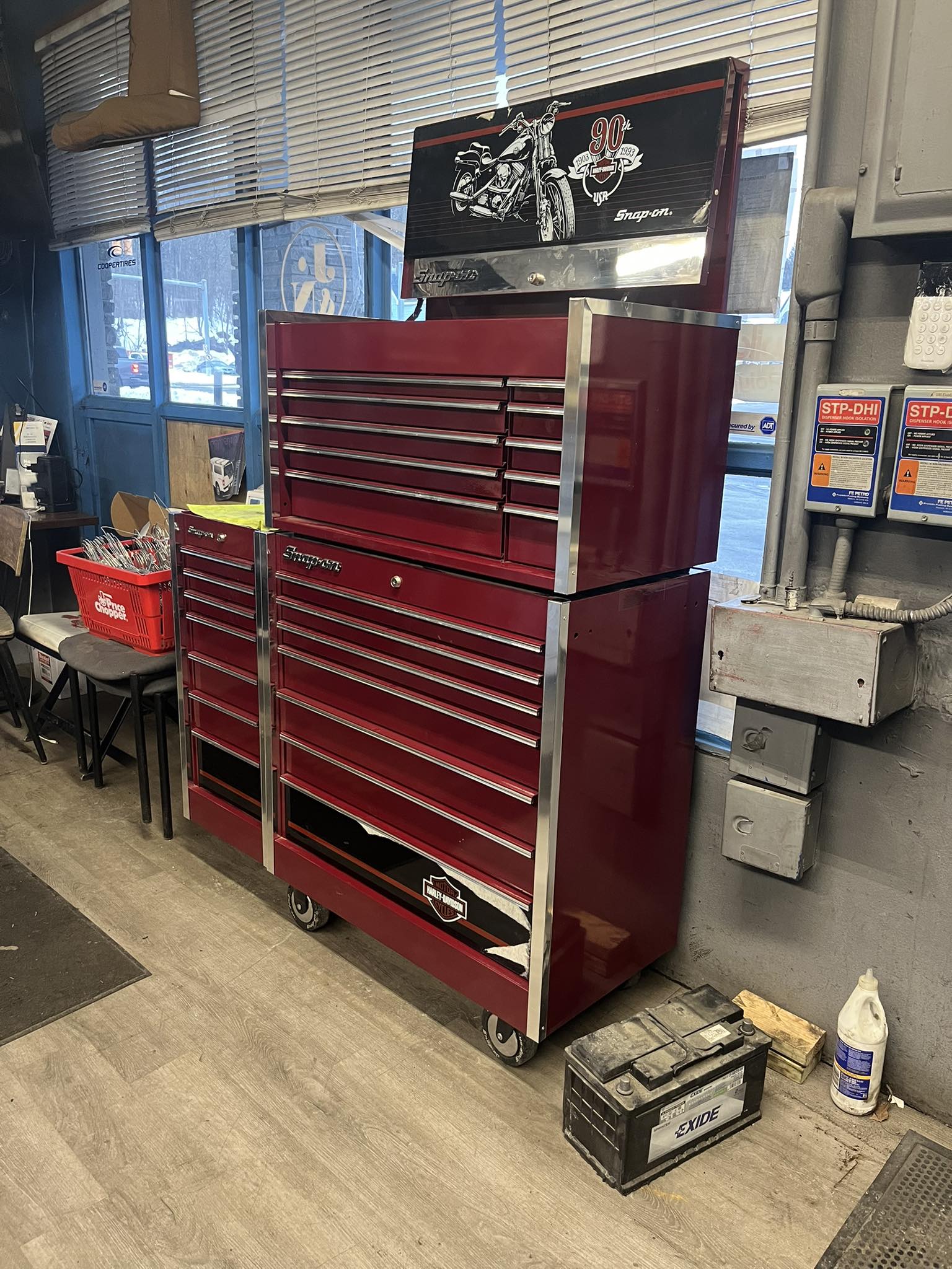 Mint condition 1994 Snap-on Harley Davidson toolbox