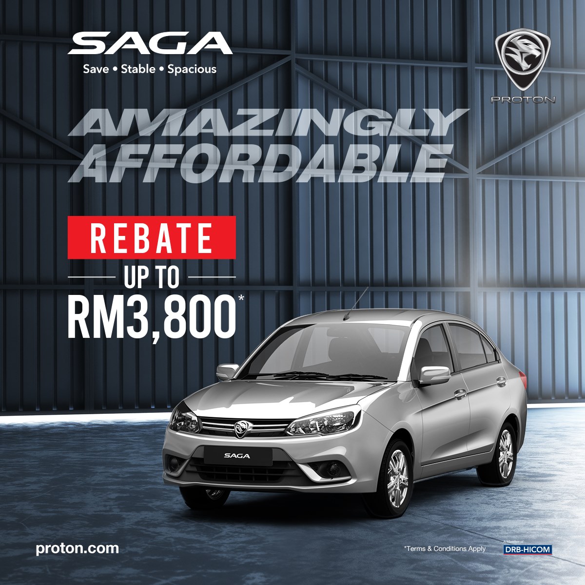 Proton - Unmistakable an amazingly affordable sedan. Proton Saga ...