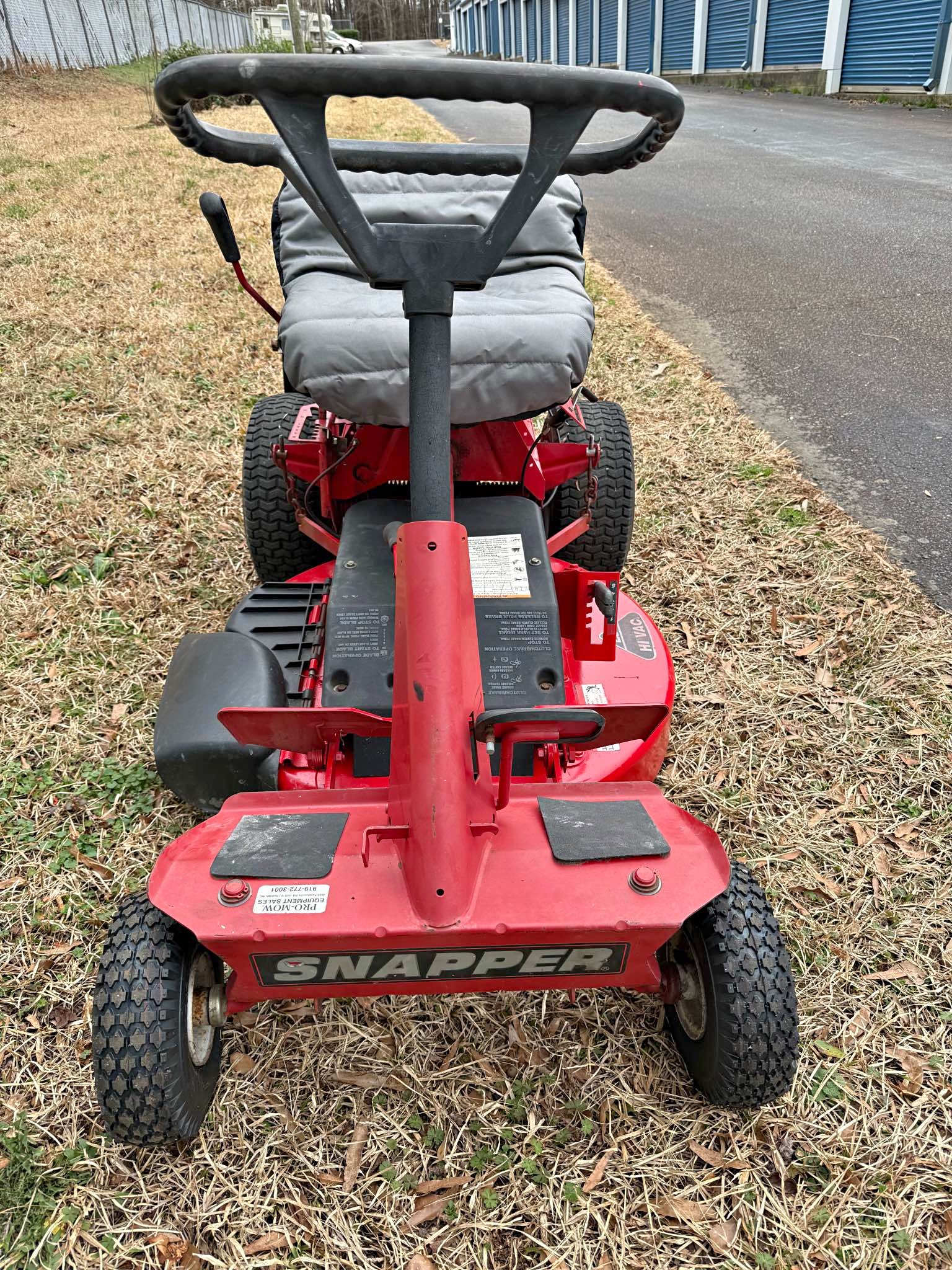 Snapper rear engine rider (pull start) - Lawn Mowers - Raleigh, North ...