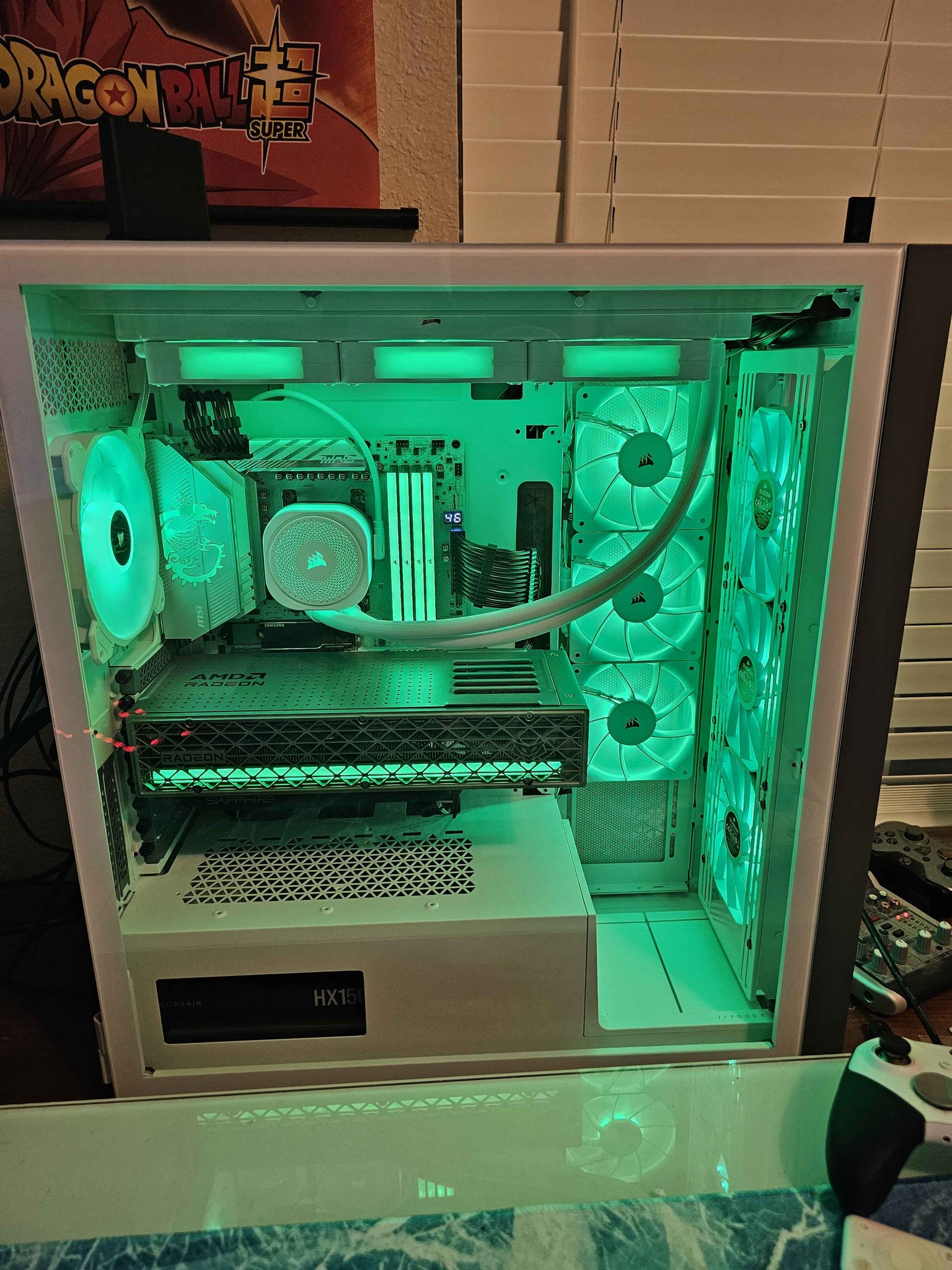 New computer build with Ryzen 7 9800x3d and Radeon rx 9070 xt