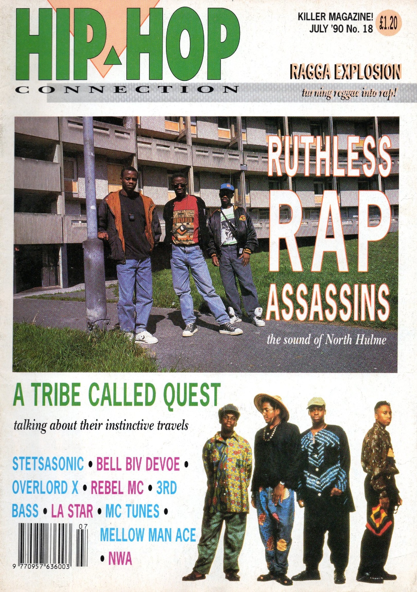 洋楽 1991 K-Connection underground hiphop Hip-Hop Connection, April 1990