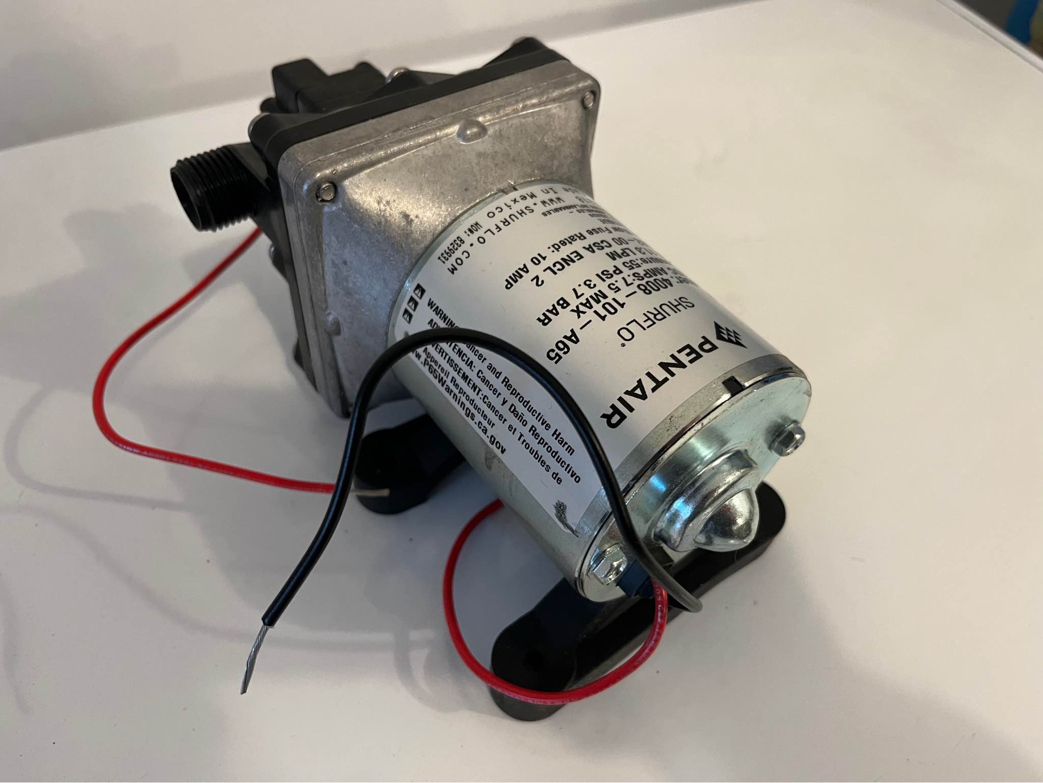Pentair Shurflo 4008-101-A65 Water Pump 12V 3 GPM - Watering Equipment ...