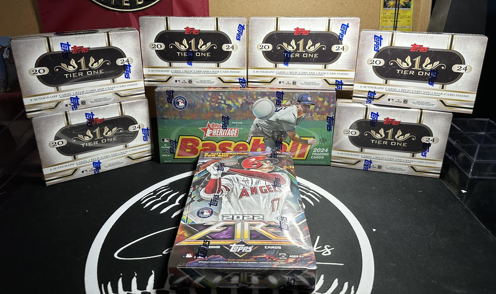 2024 Topps Tier One Babe Card with Dual Bat Barrel 1/1 Relic