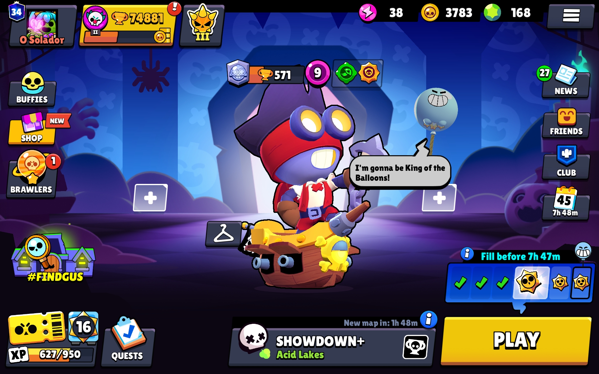 Por aqui deu Bom galera😉 ATUAL: SHELLY BANDIDA NOVO VISUAL