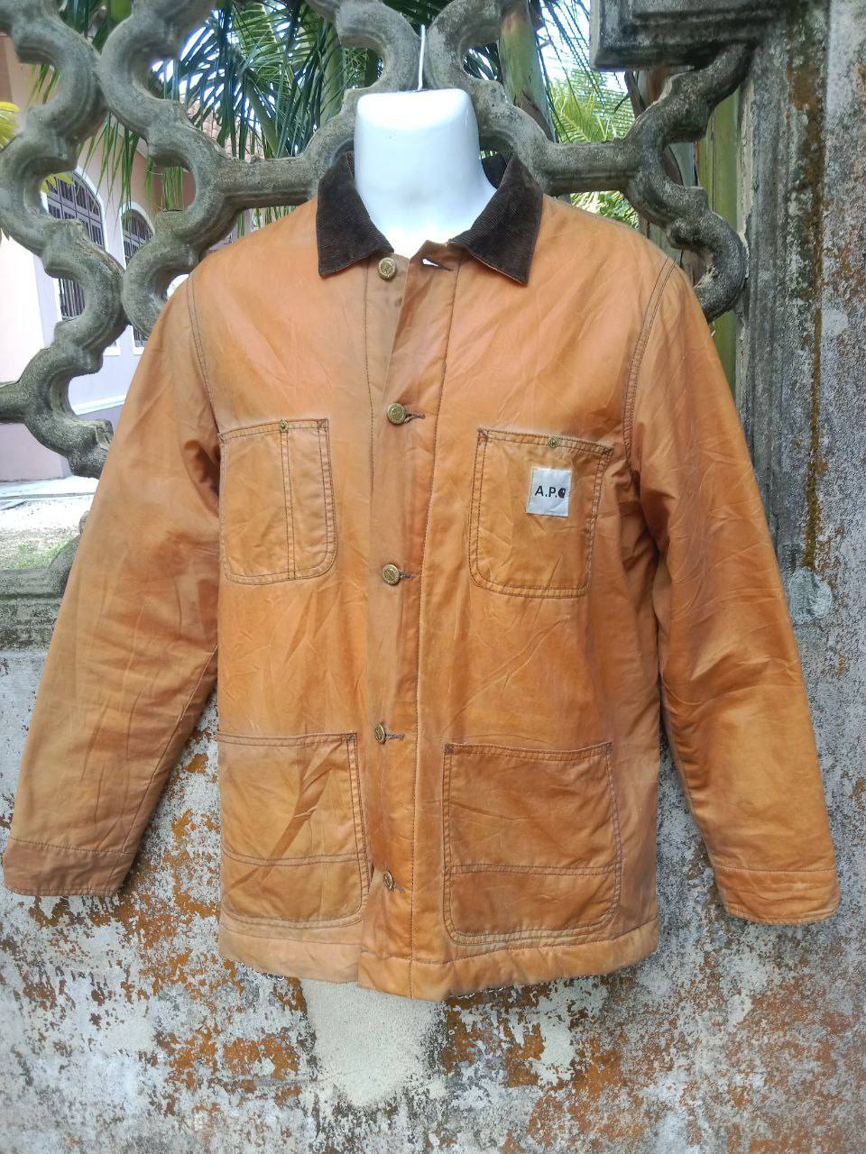 Carhatt X A.P.C Gabrielle waxed coat