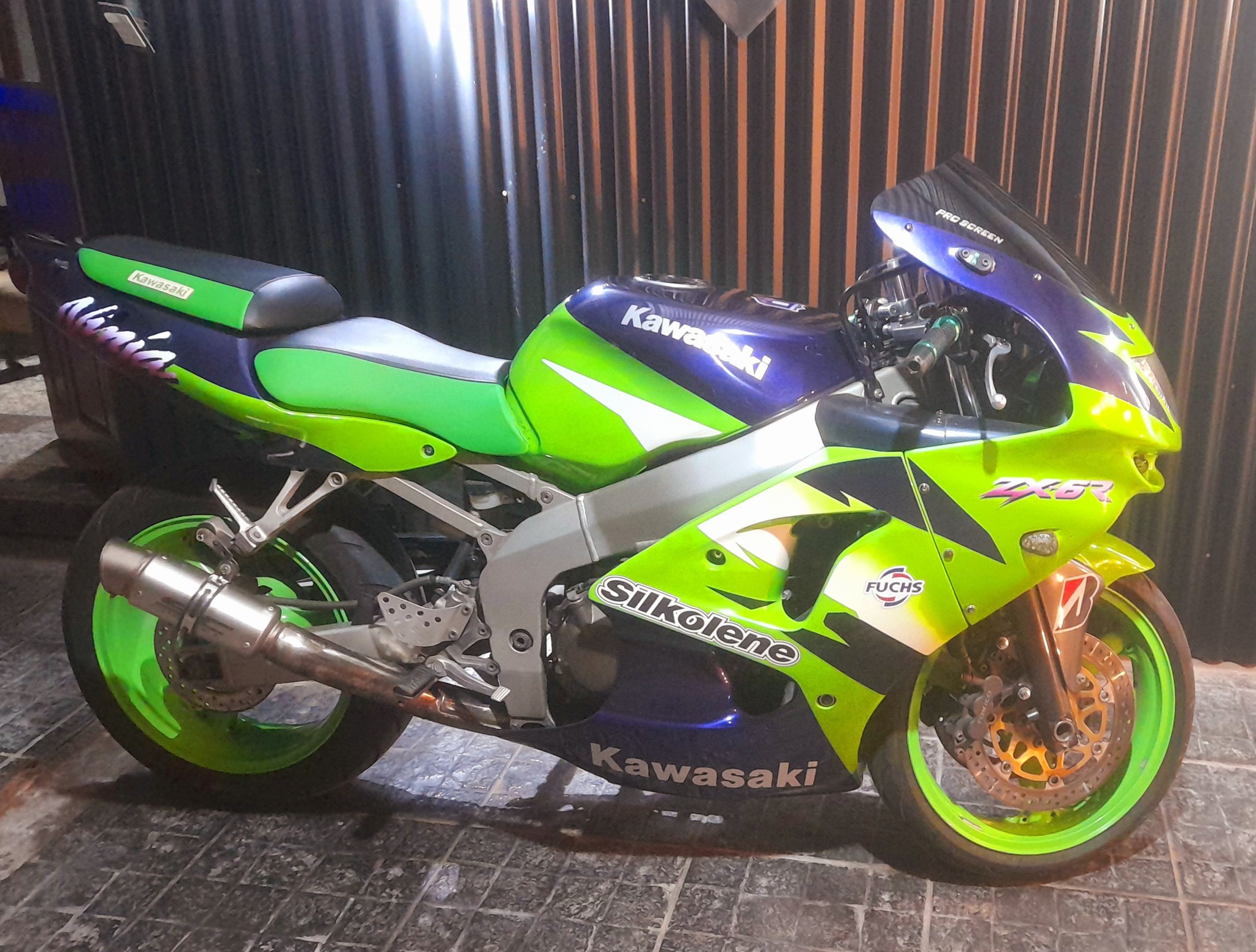 ZX6 R 98saludos desde Argentina 🇦🇷