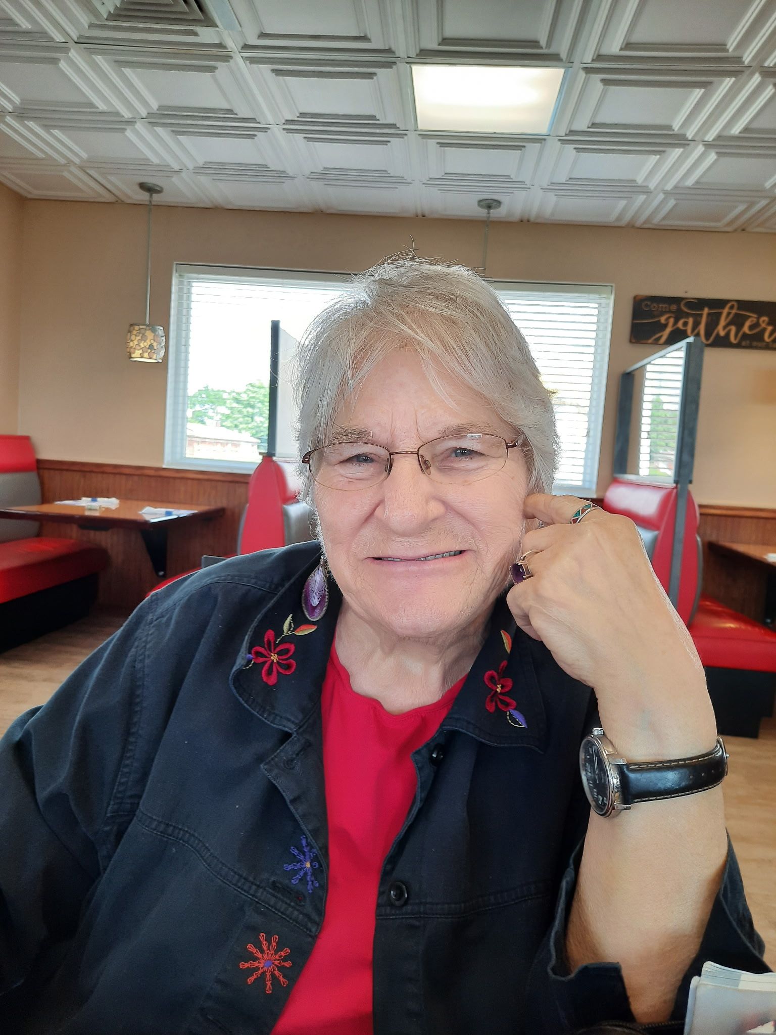 Audrey - We lost our Mother this morning. Her and Dad are back together ...