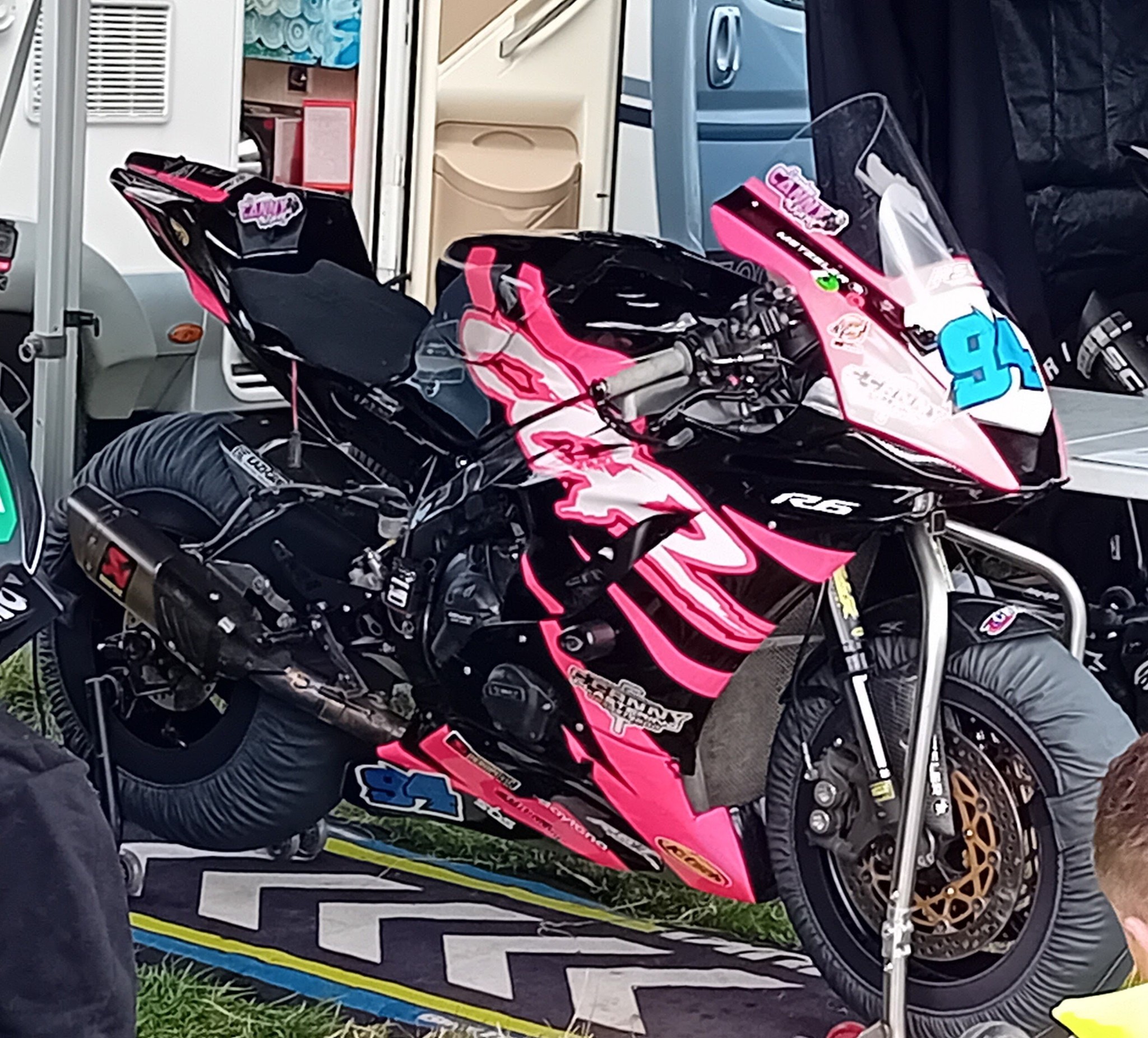 Yamaha supersport gets 2nd place finish