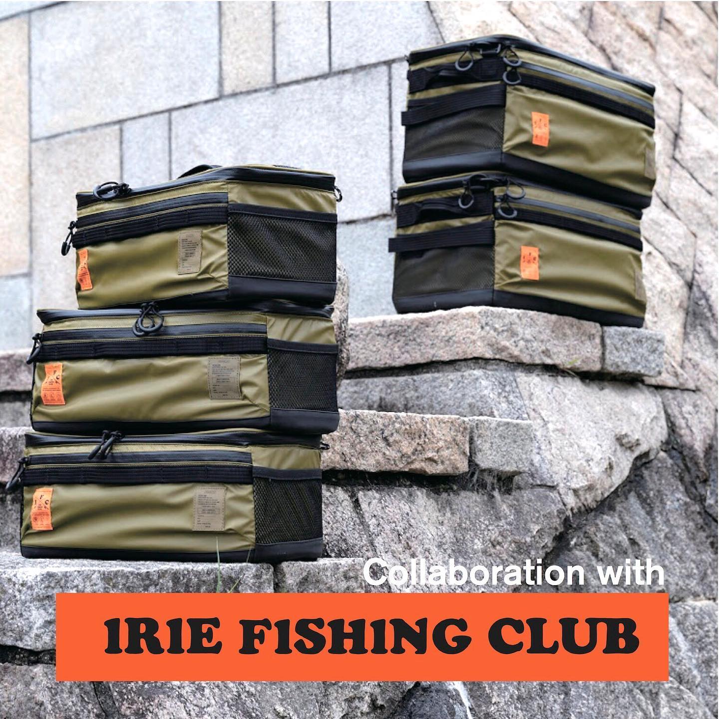 IRIE FISHING CLUB Container コンテナ オリーブ アッソブ - IRIE FISHING CLUB別注コンテナが発売になります🎣 IRIE