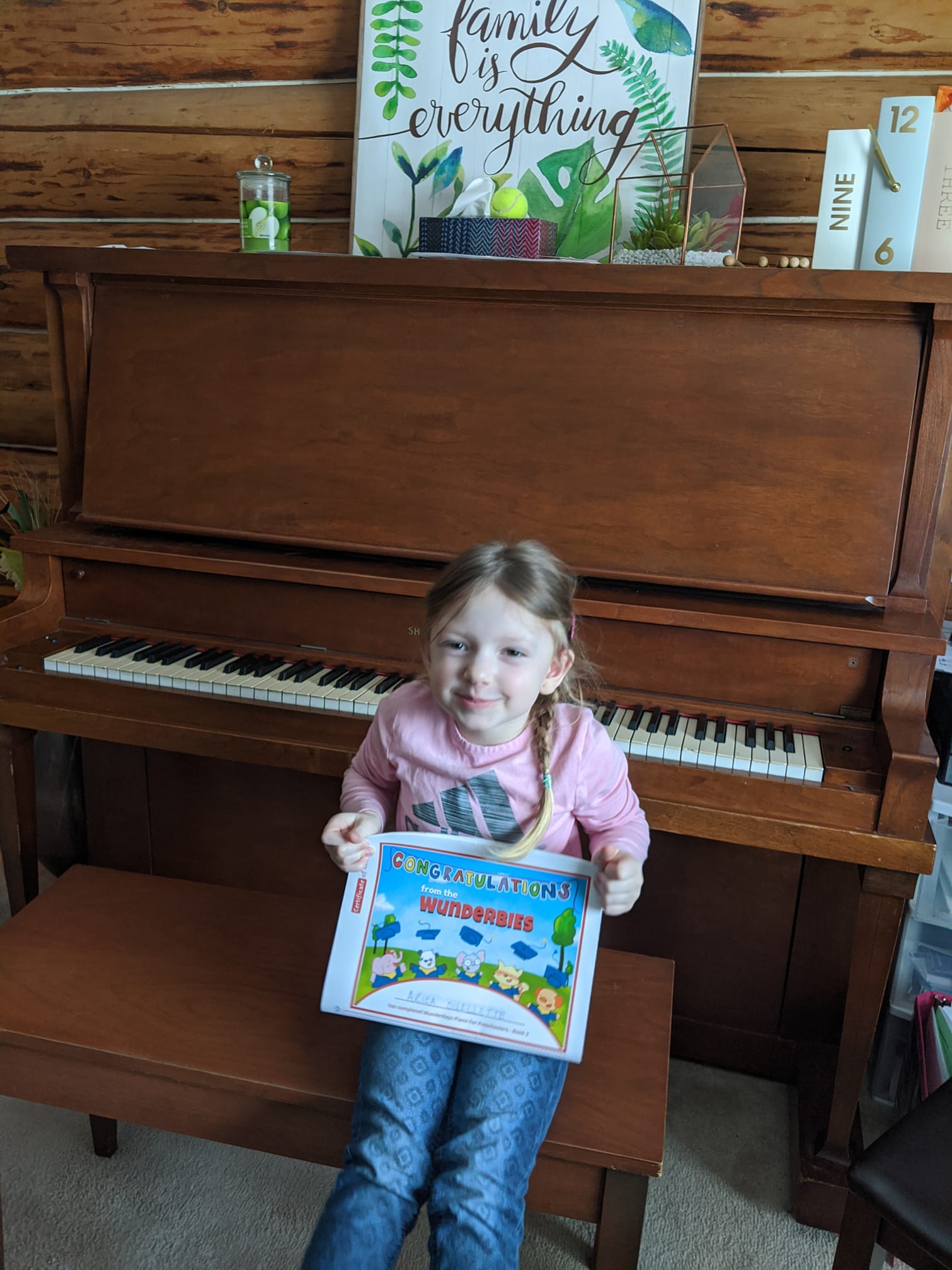 Congratulations to Ariea who... - Canada Music Lessons