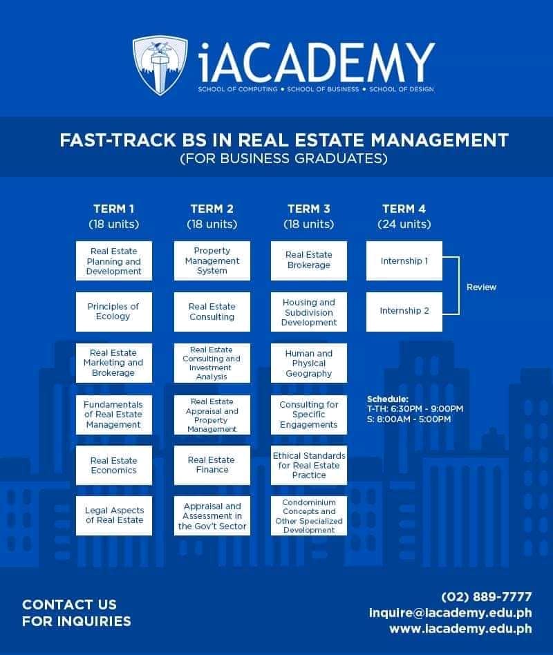 iACADEMY's Bachelor... - iACADEMY BS Real Estate Management | Facebook