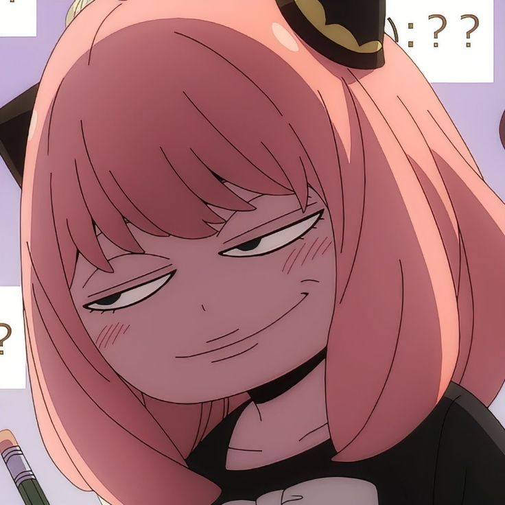 💕アーニャちゃん💕 変顔 (*˘︶˘*).｡.:*♡