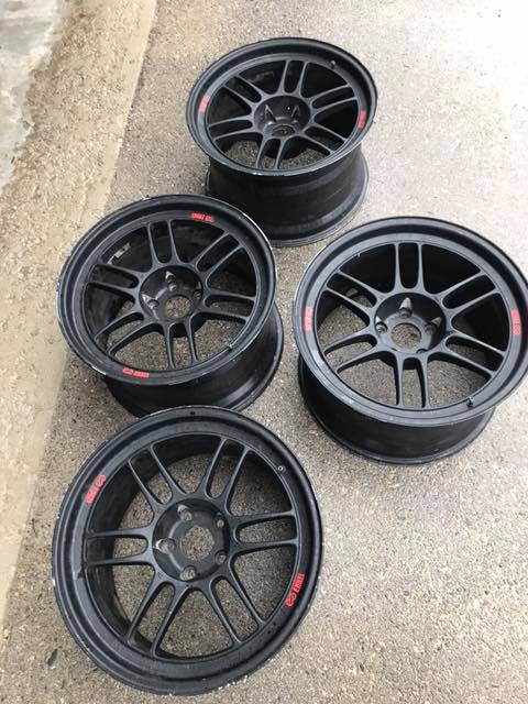 Black Racing Pro N1 17インチ 9J+45 enkei?? 4 Black Racing Pro N1