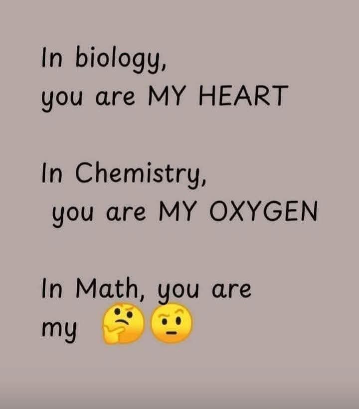 In math you are my ....... | Facebook