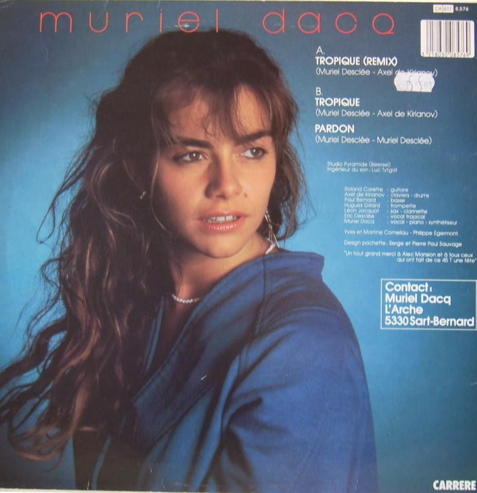 Chanteuses Et Actrices Nostalgie Bon Anniversaire A La Chanteuse Belge Muriel Dacq Nee Le 11 Juillet 1962 Facebook