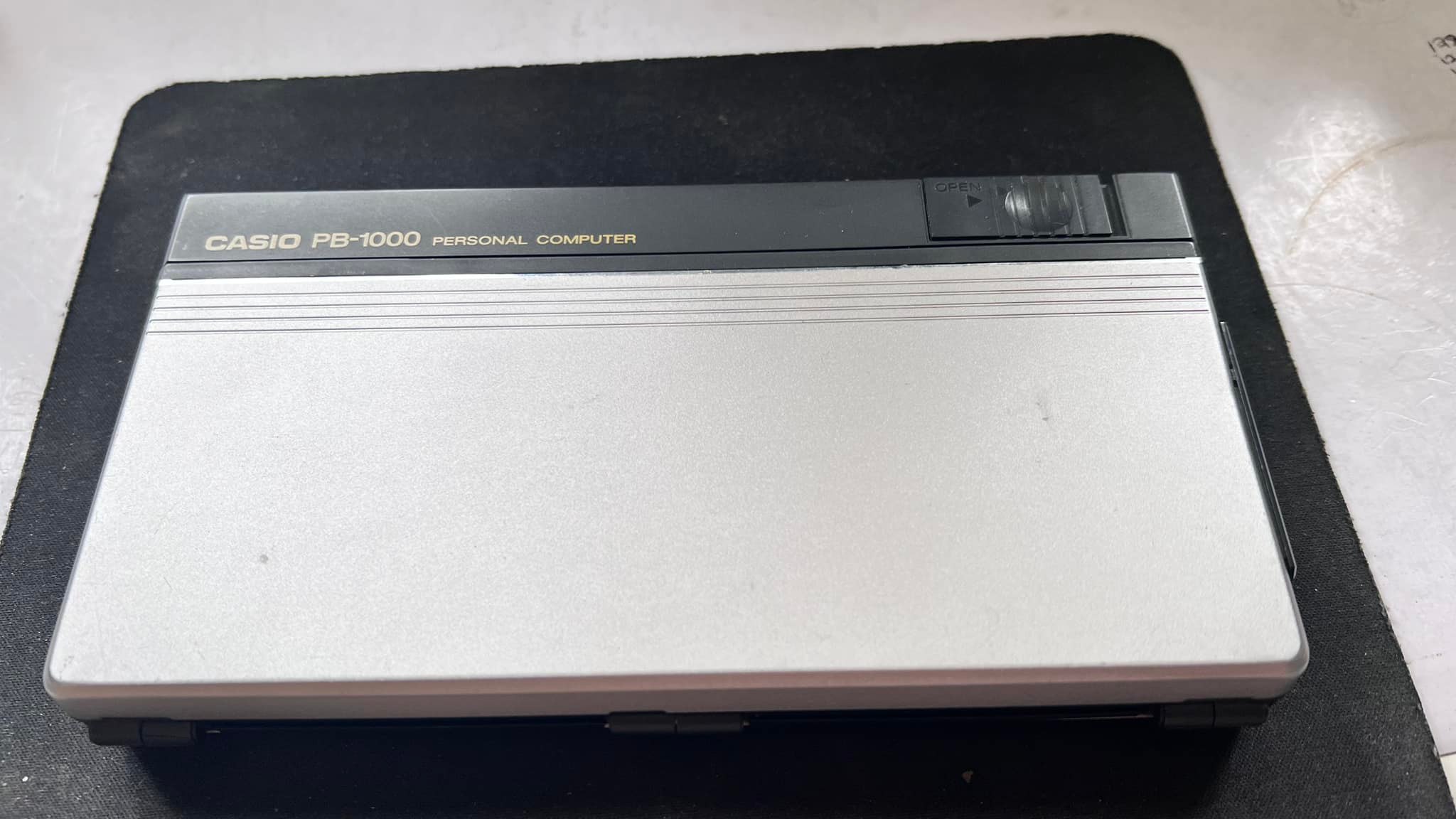 Casio Z-1GR calculator with 16-bit CPU and 256kb RAM