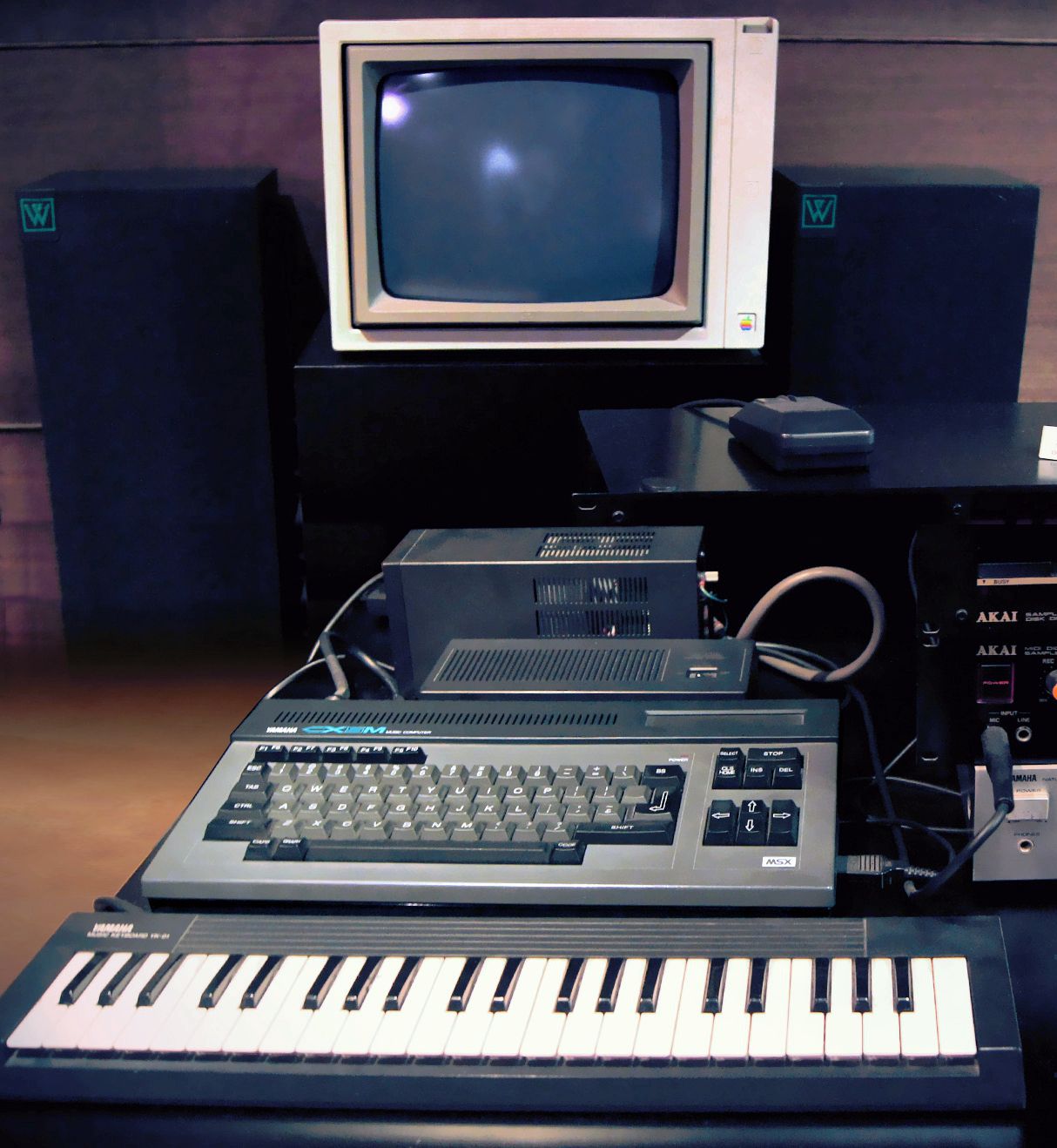 The Sony CFS-C7 Chord Machine came out in 1982. It was an all in