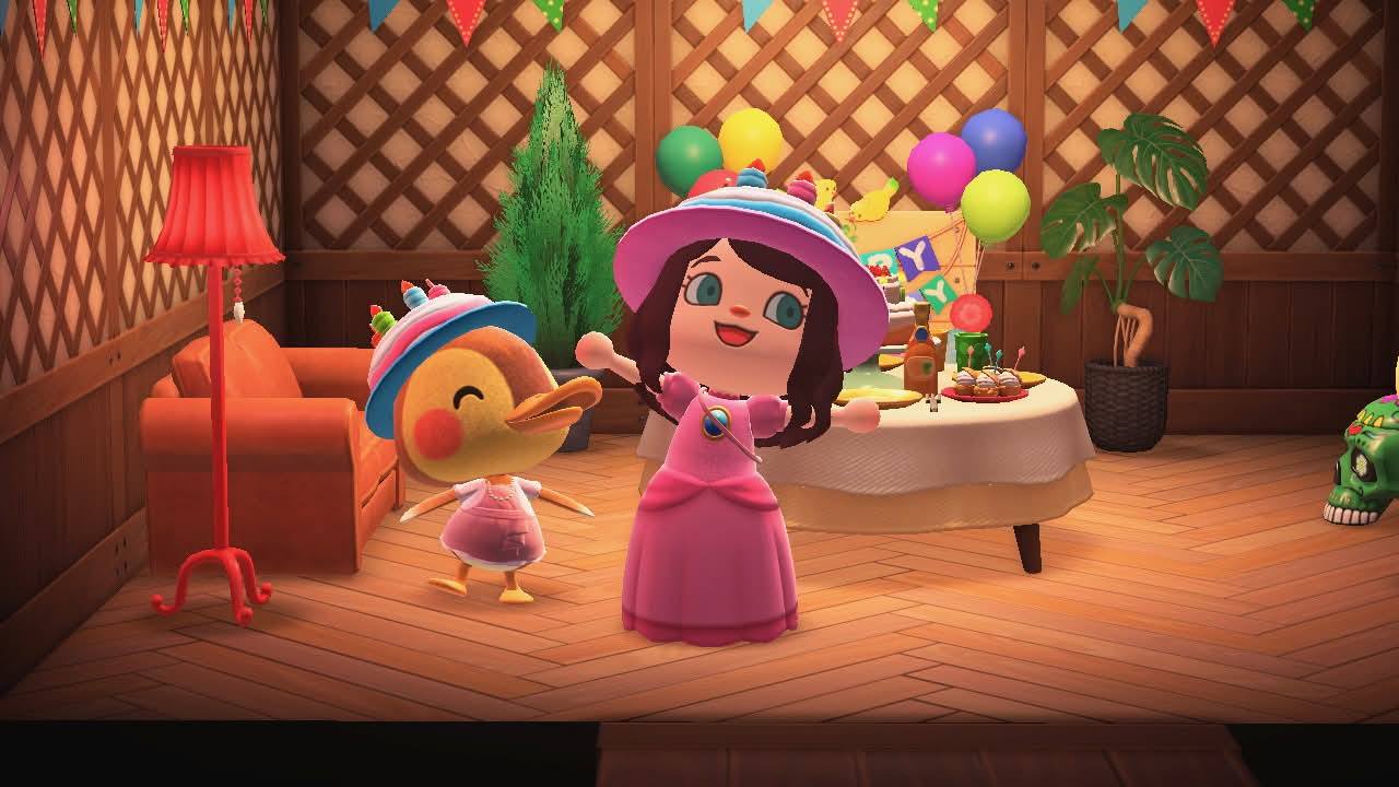 animal crossing birthday dress Celebrating in KD