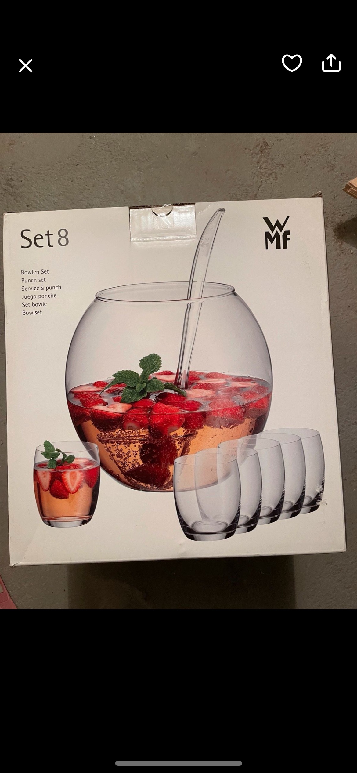 Hallo Zusammen, Folgendes aufgrund von Umzug preiswert oder kostenlos an Selbstabholer in der Carlstadt abzugeben: 🫶 Babybett IKEA SMAGÖRA inkl Matratze von Paradies (40€ VB) 🫶 neues WMF Bowle Set (15€) 🫶